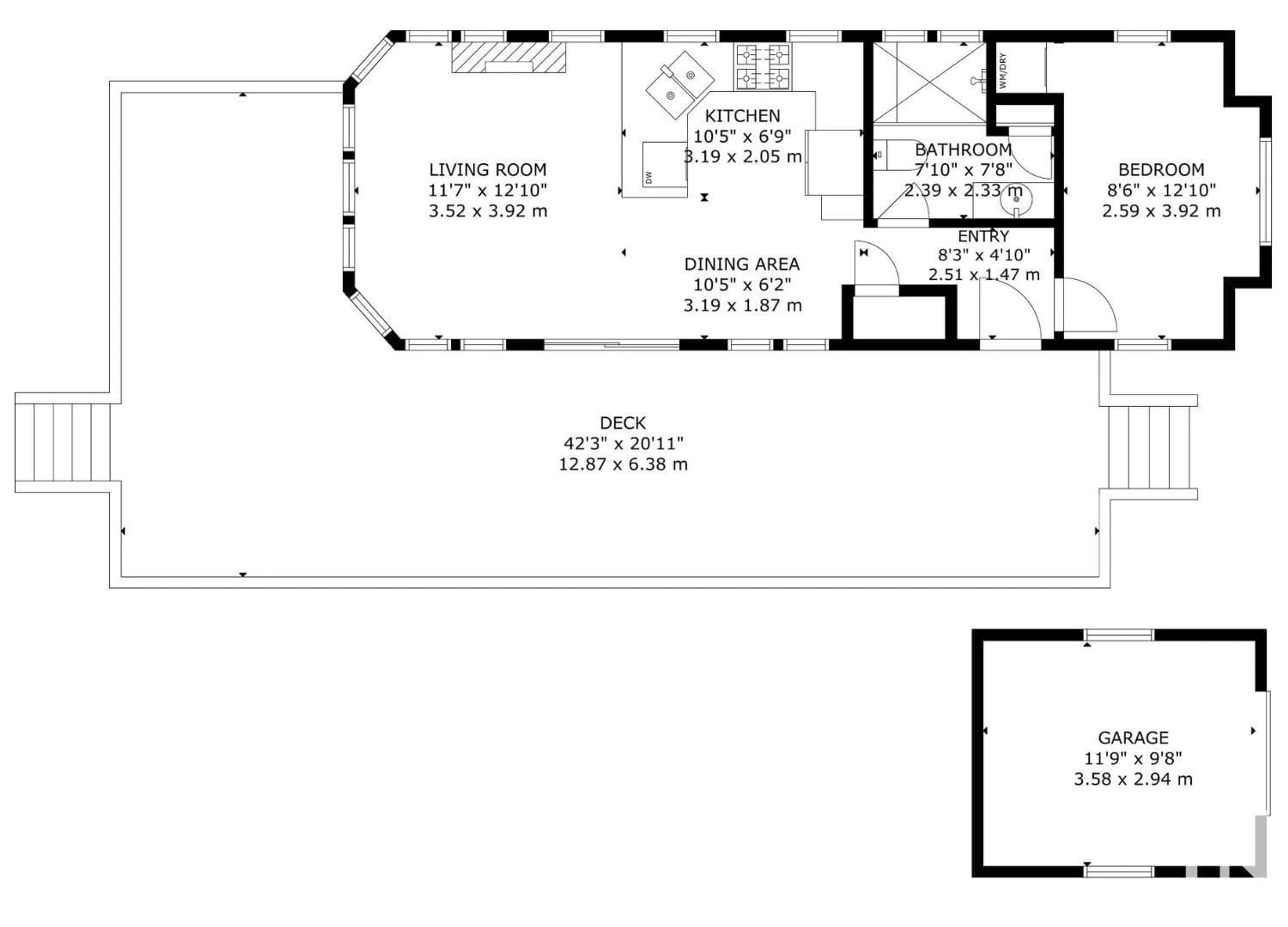 Floor plan for #319 53126 RGE ROAD 70, Rural Parkland County Alberta T0E0S0