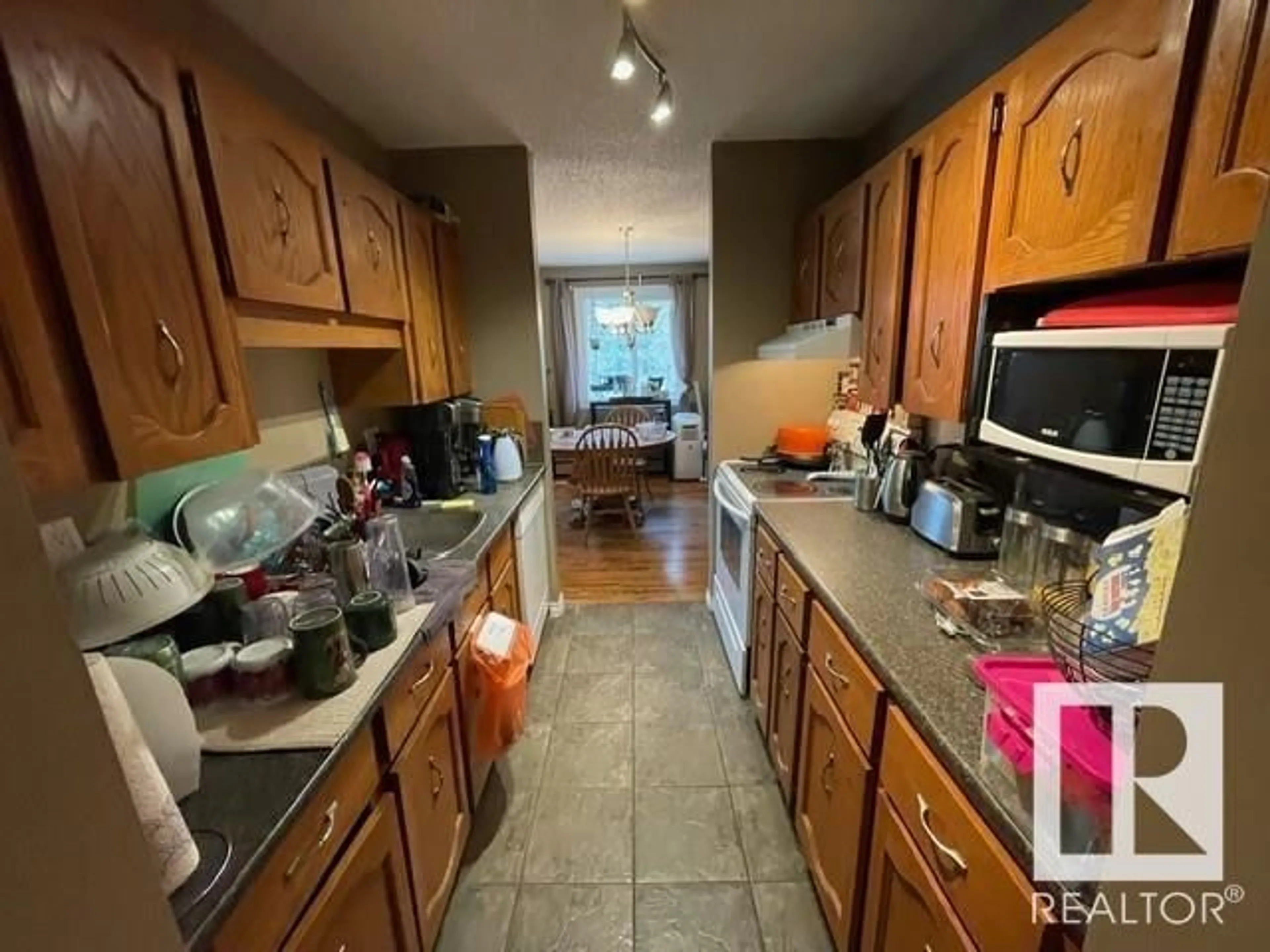 Kitchen, not visible floor, cottage for #208 14803 51 AV NW, Edmonton Alberta T6H5G4