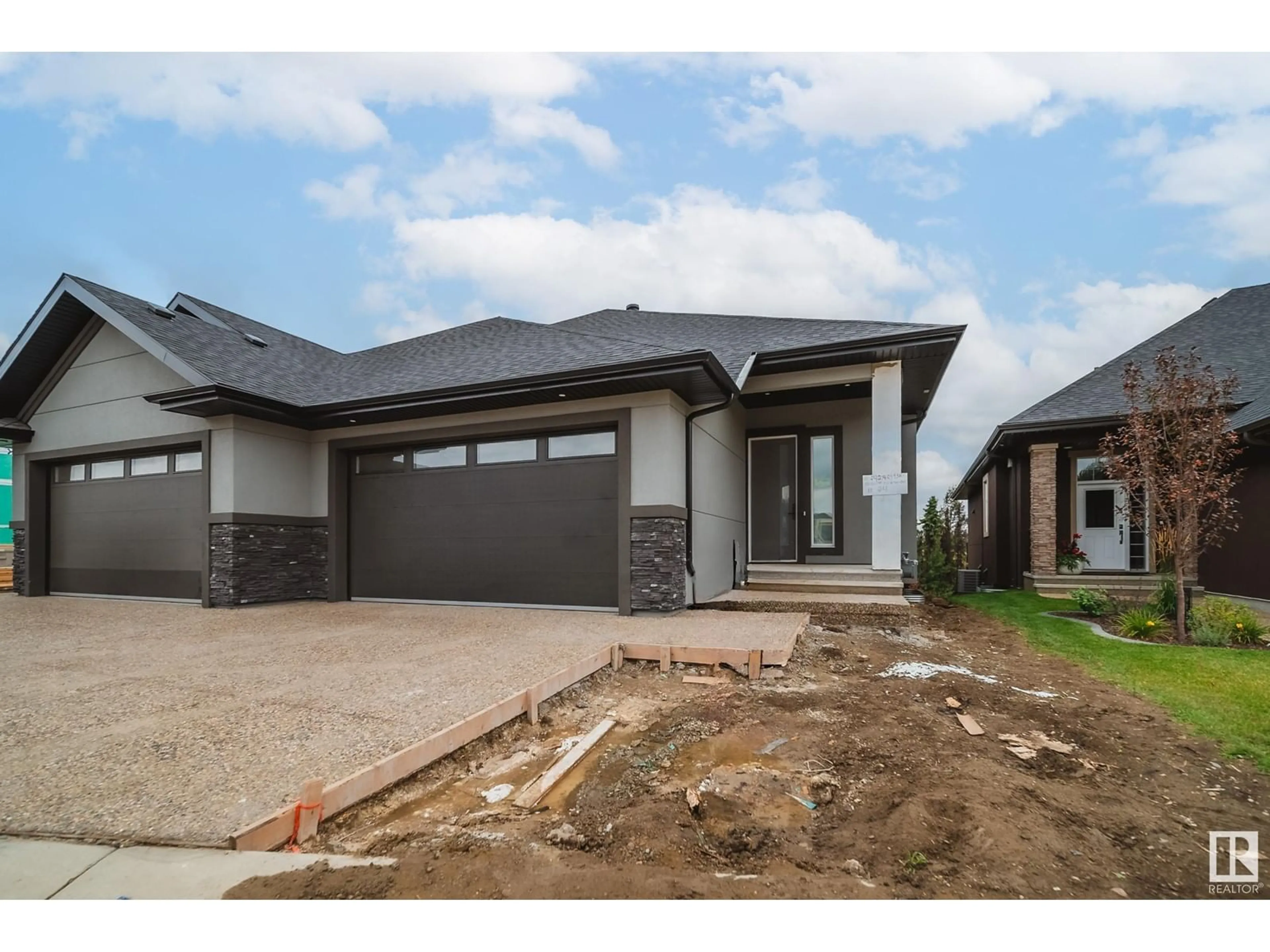 Frontside or backside of a home for #24 20425 93 AV NW, Edmonton Alberta T5T7C7