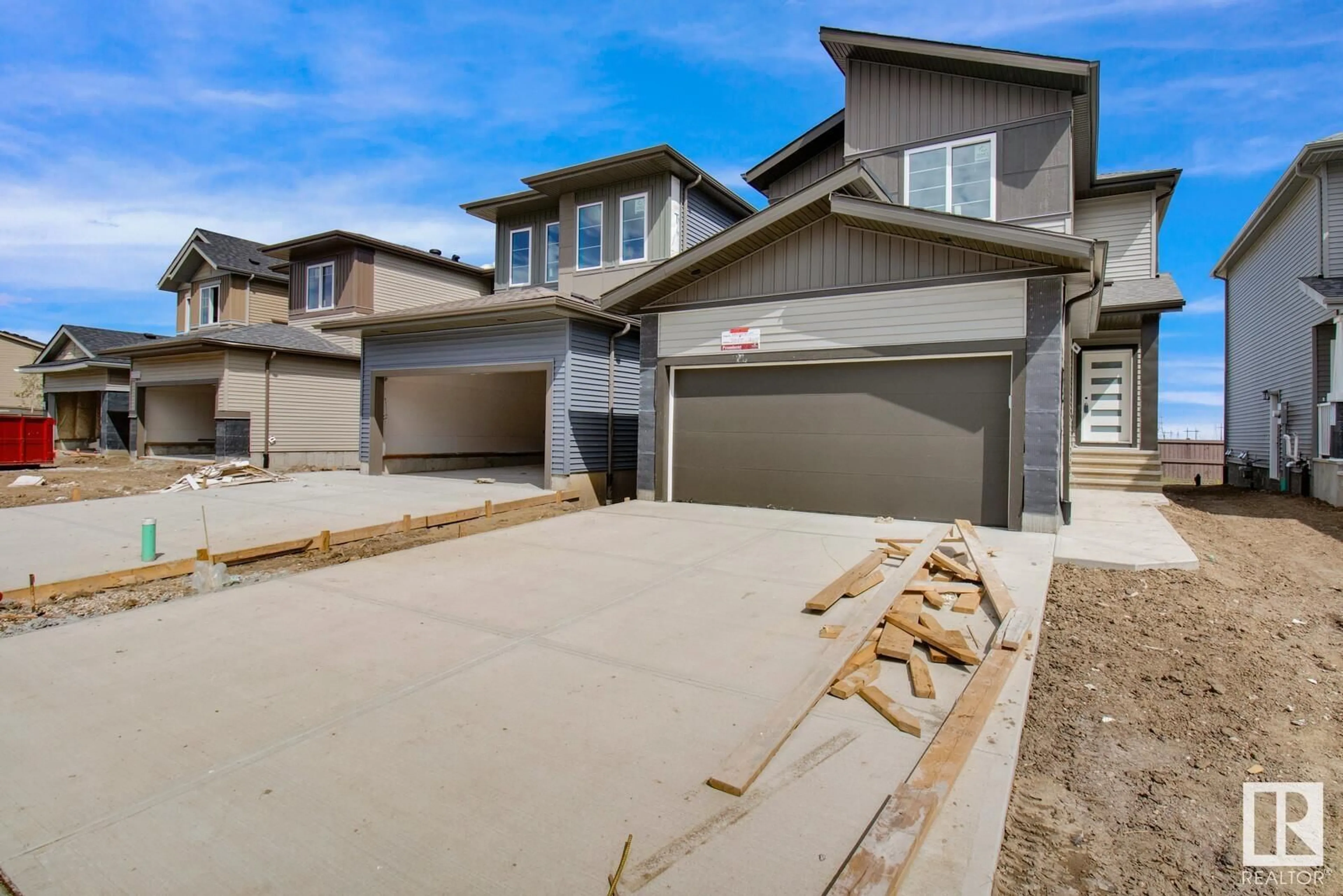 A pic from exterior of the house or condo, the street view for 3071 200 ST NW, Edmonton Alberta T6M1N7