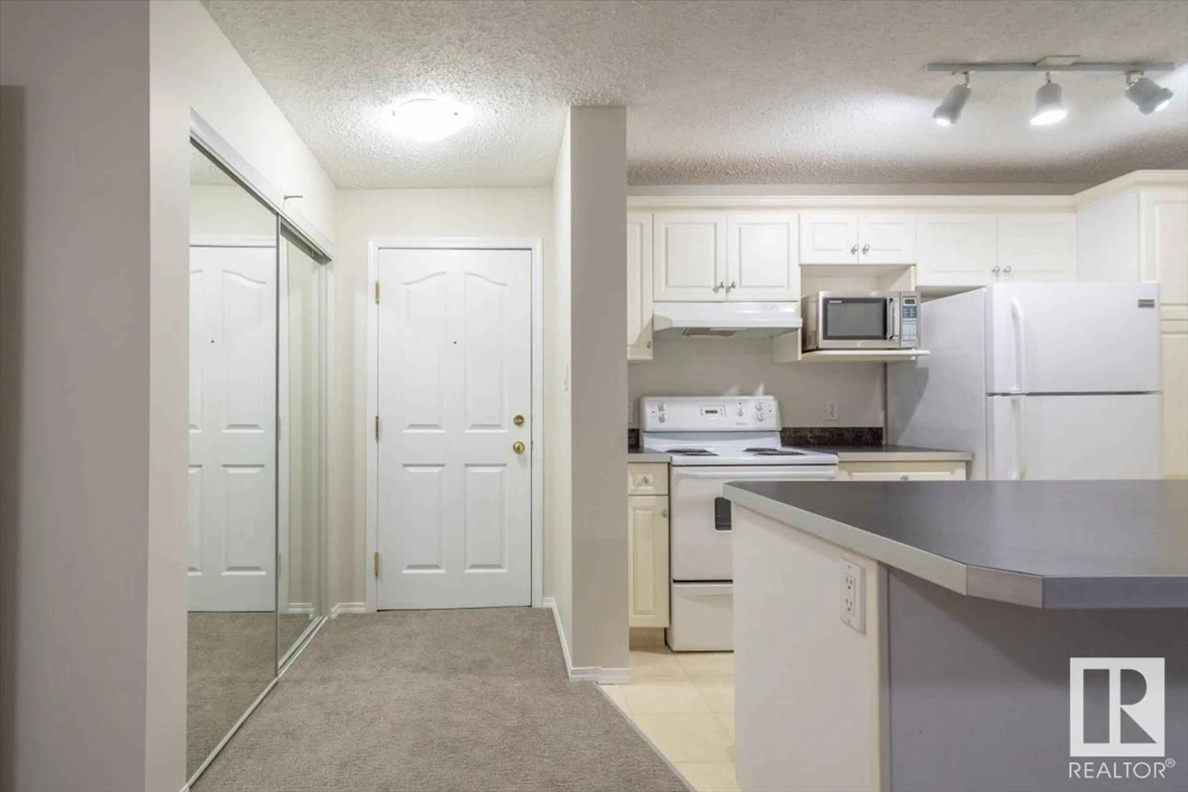 Standard kitchen, not visible floor, cottage for #204 10511 42 AV NW NW, Edmonton Alberta T6J7G8