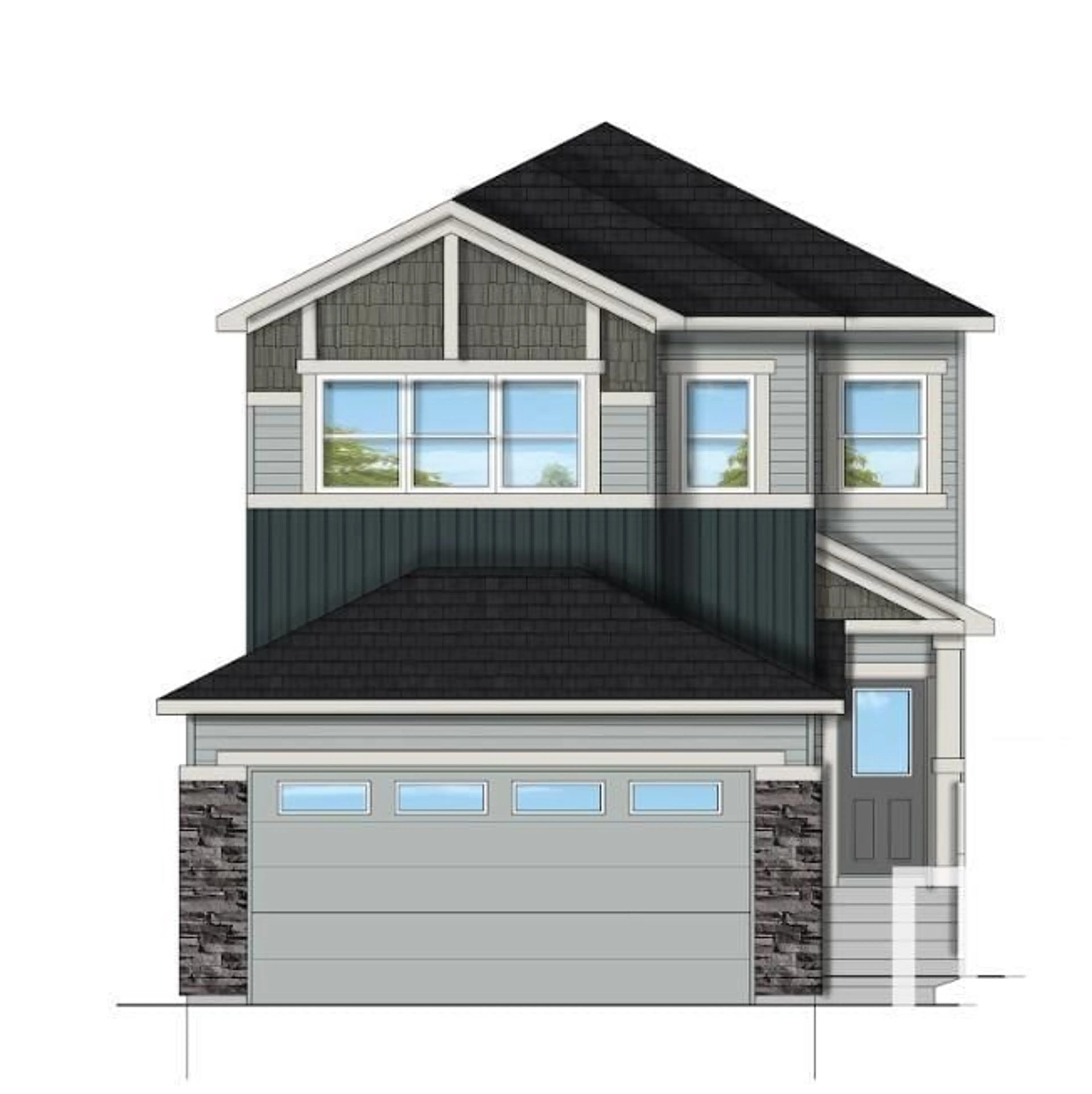 Frontside or backside of a home, cottage for 532 Bluff LN, Leduc Alberta T9E1R5