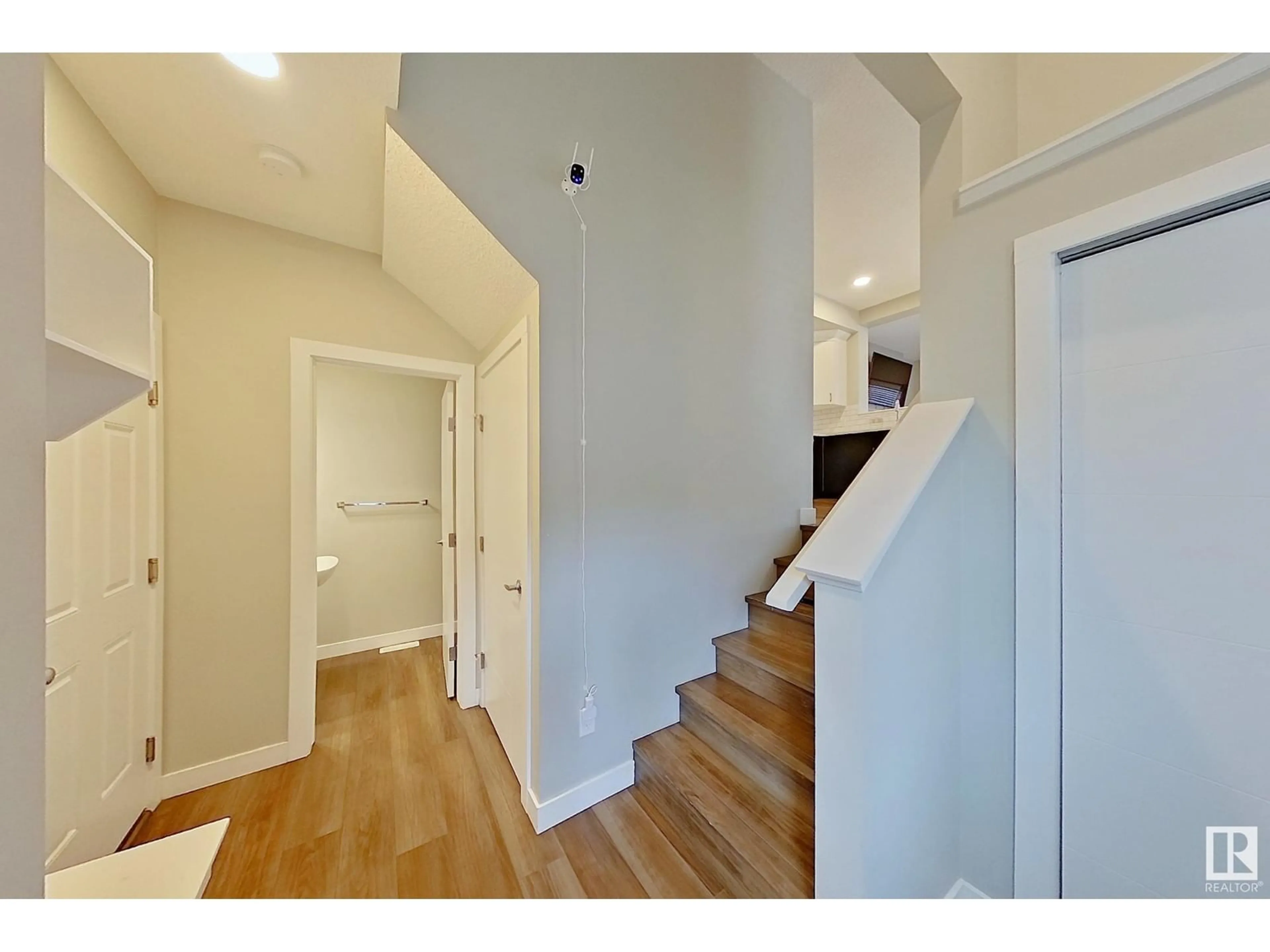 Indoor entryway, wood floors for 3728 4 ST NW NW, Edmonton Alberta T6T2L8