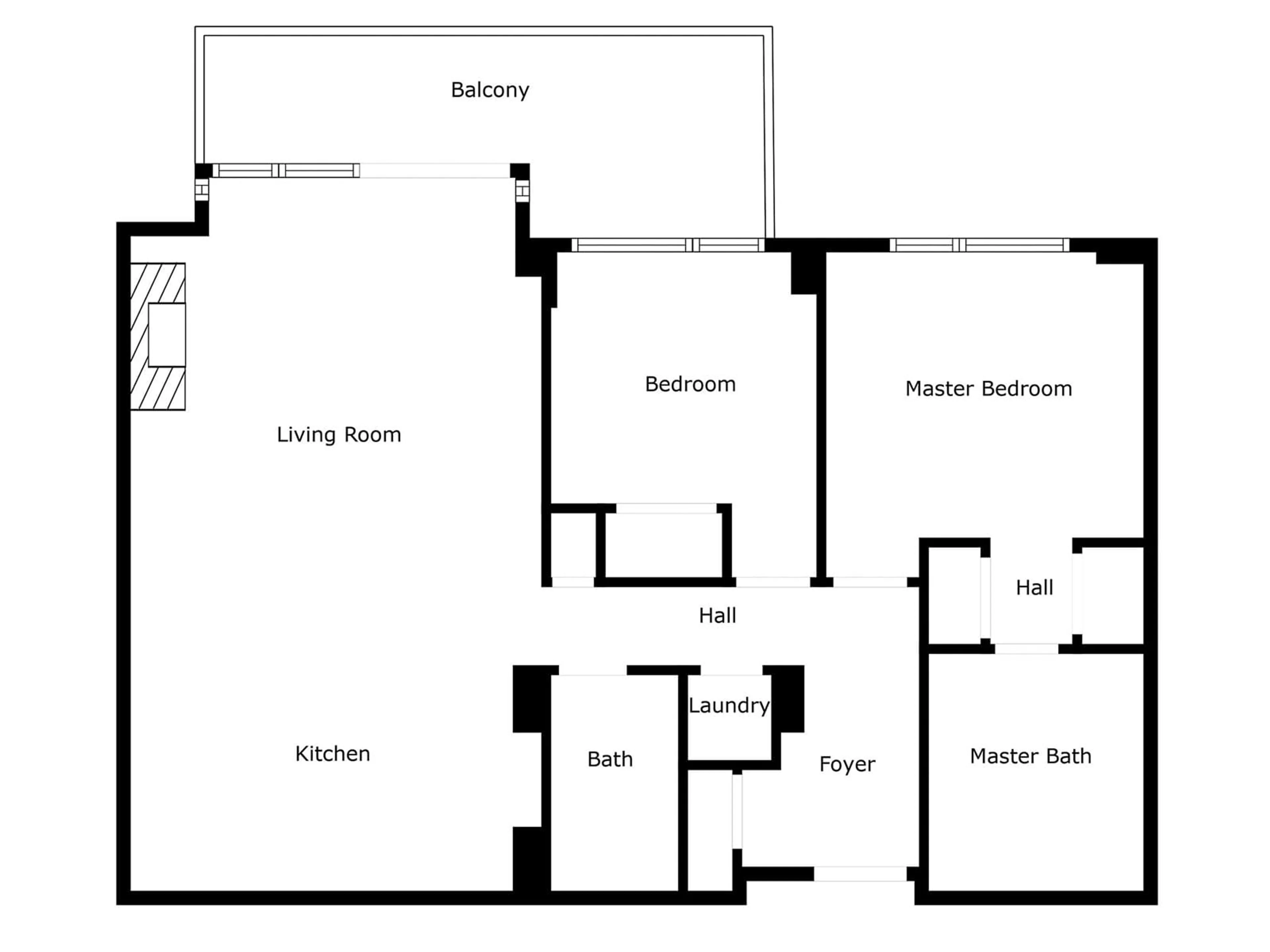 Floor plan for #411 2606 109 ST NW, Edmonton Alberta T6J3T1