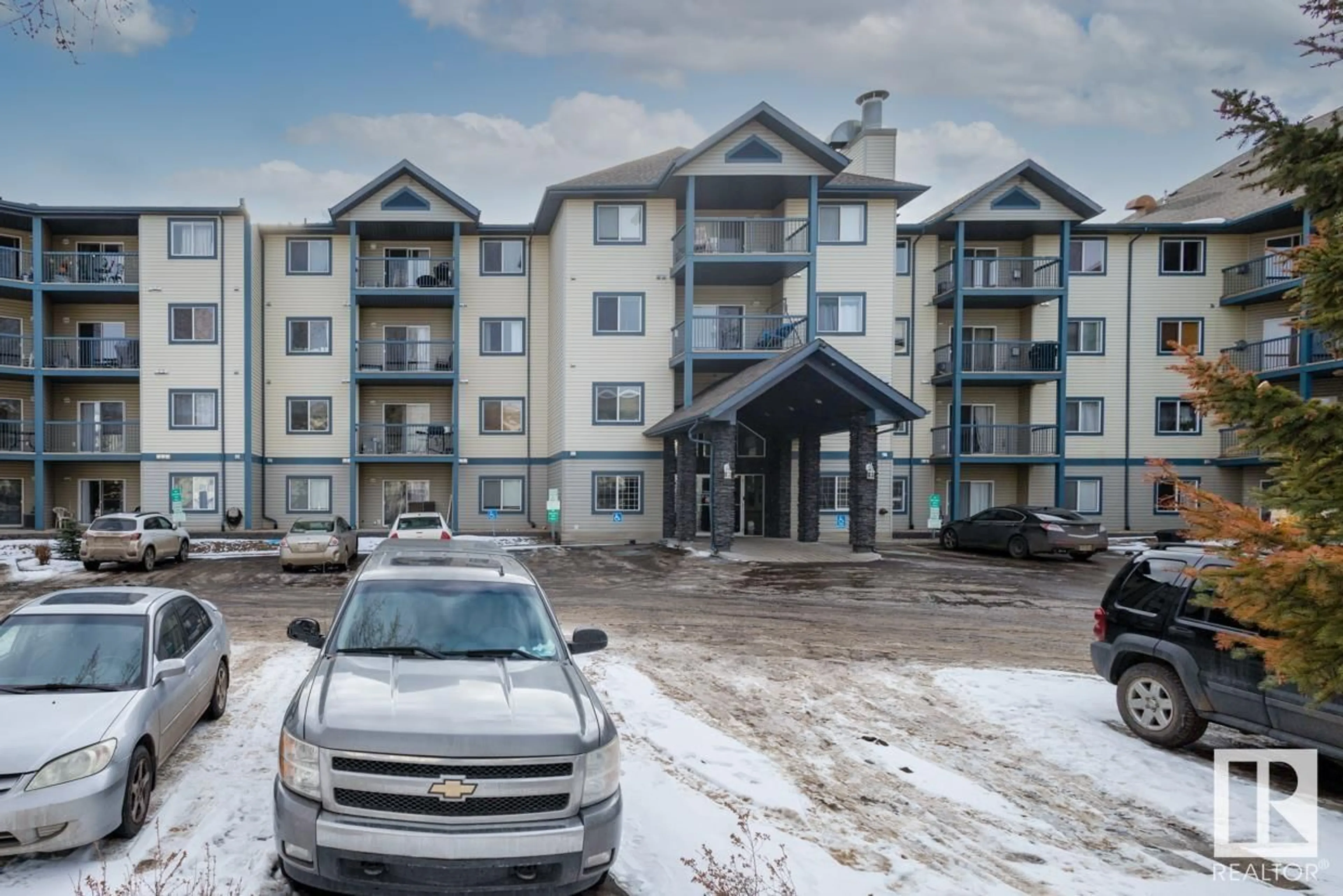 A pic from exterior of the house or condo for #305 16303 95 ST NW, Edmonton Alberta T5Z3V1