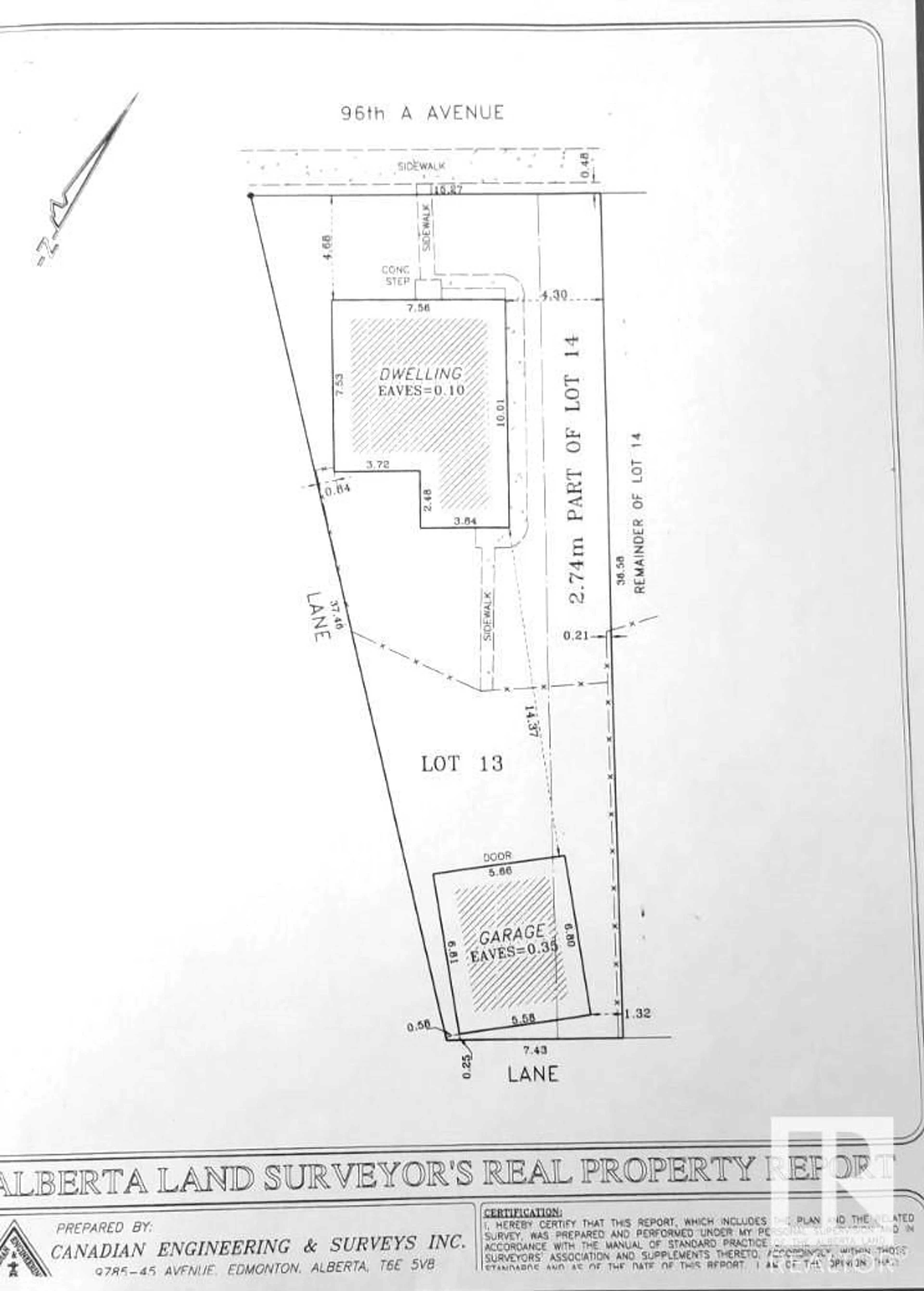 Floor plan for 9901 96A AV, Fort Saskatchewan Alberta T8L1P7