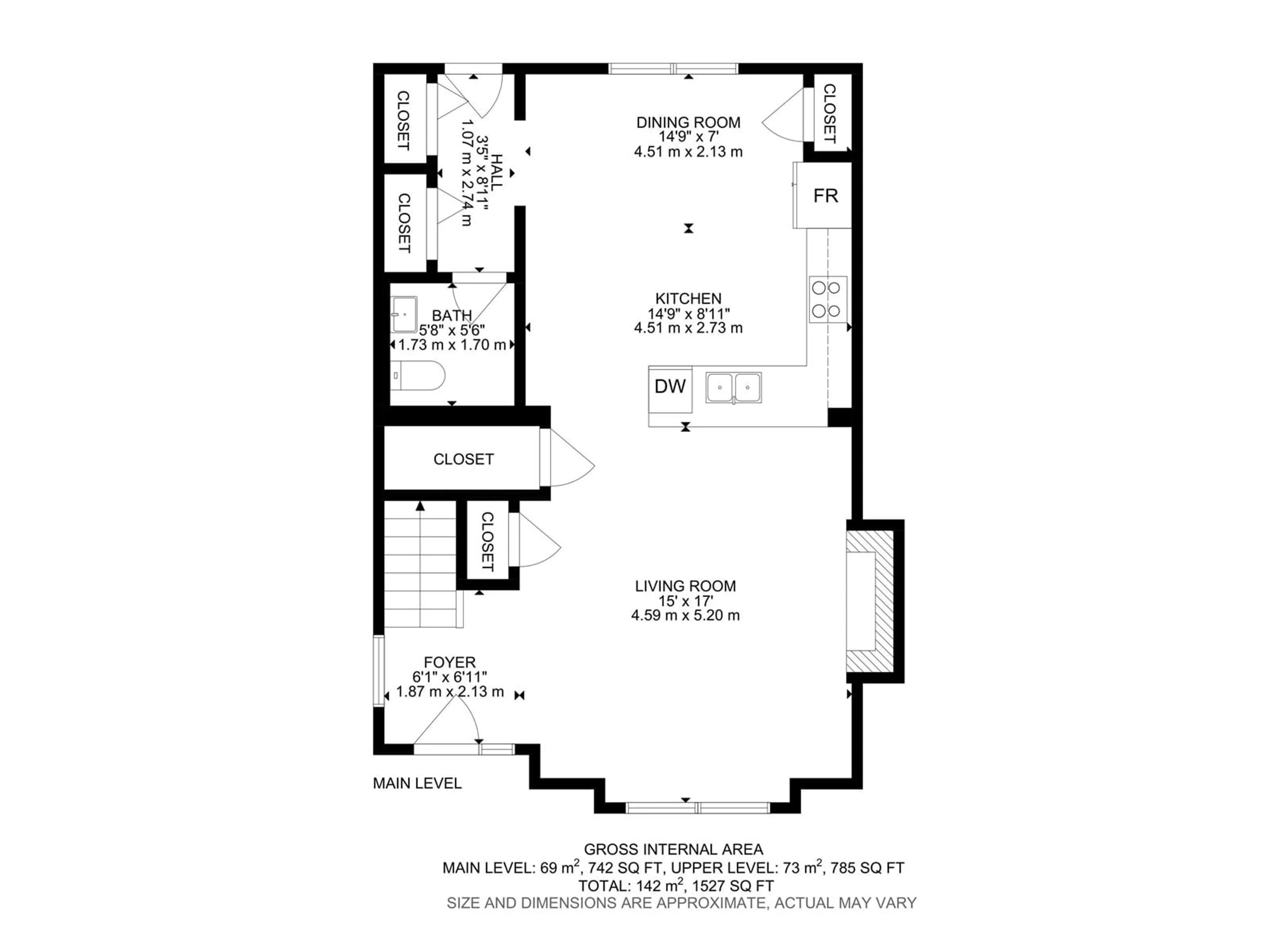 Floor plan for 23 Greenbury BV, Spruce Grove Alberta T7X0M1