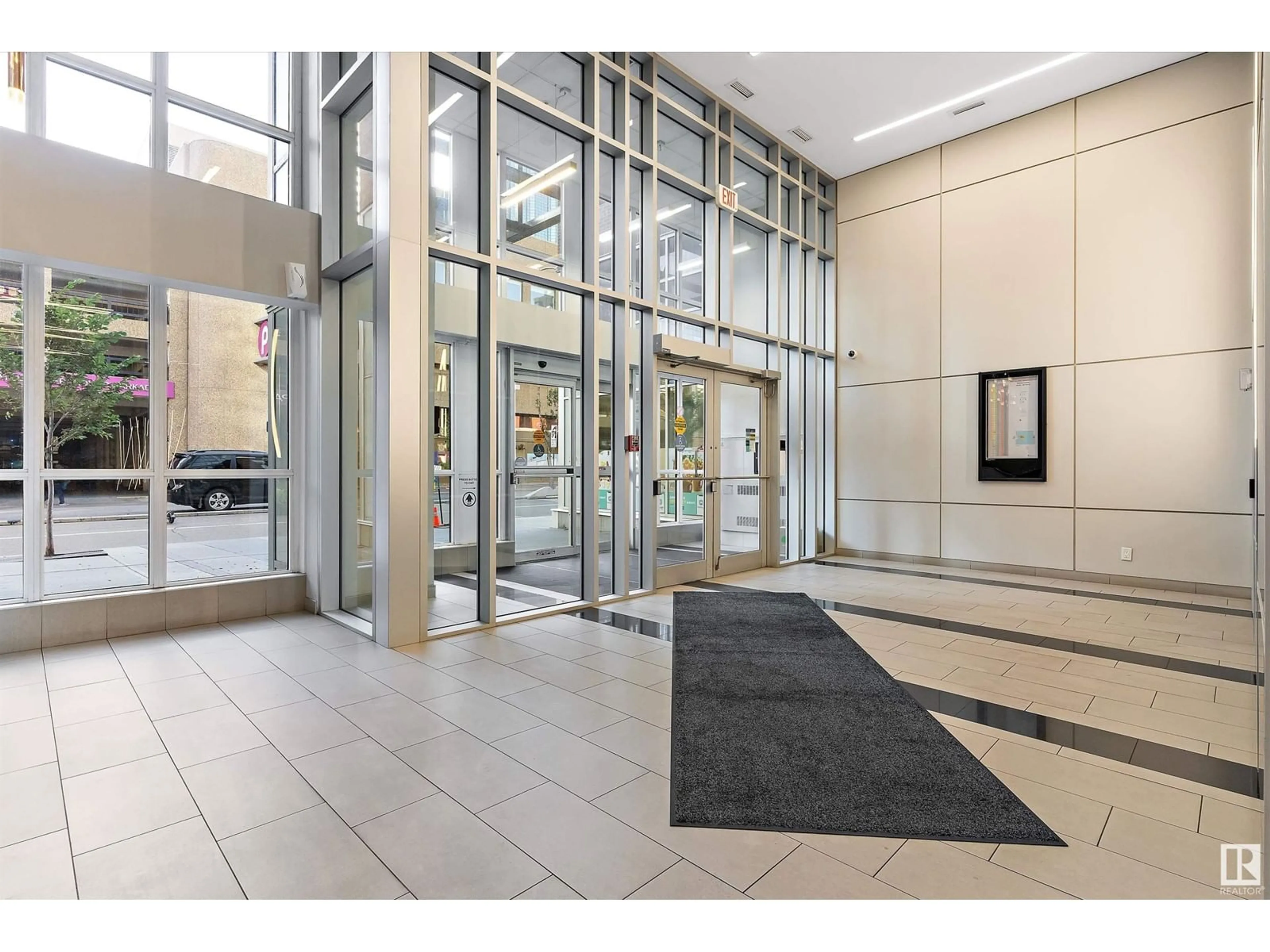 Indoor foyer, unknown floor for #607 10238 103 ST NW, Edmonton Alberta T5J0G6