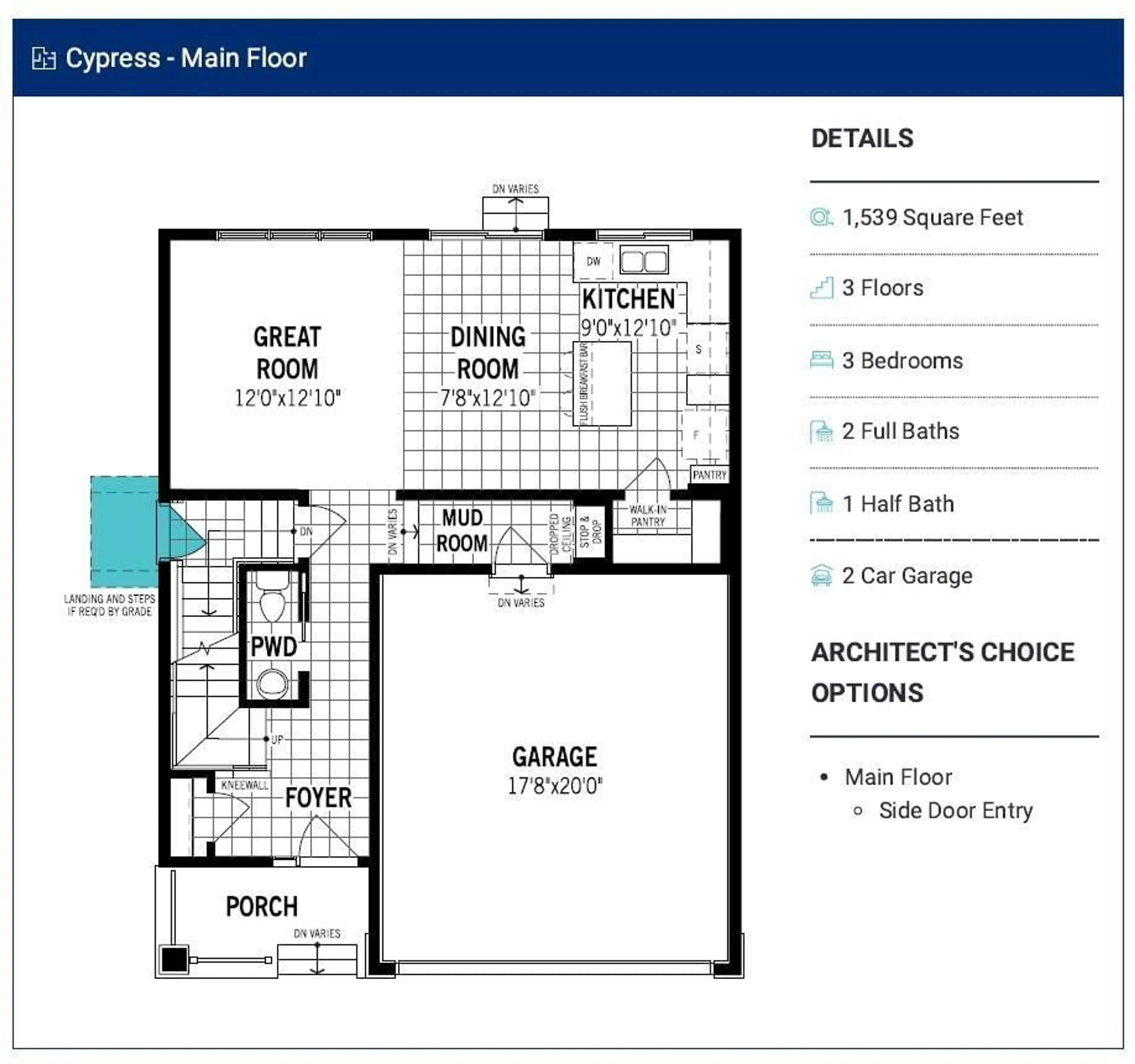 Floor plan for 20811 20 AV NW, Edmonton Alberta T6M2P5