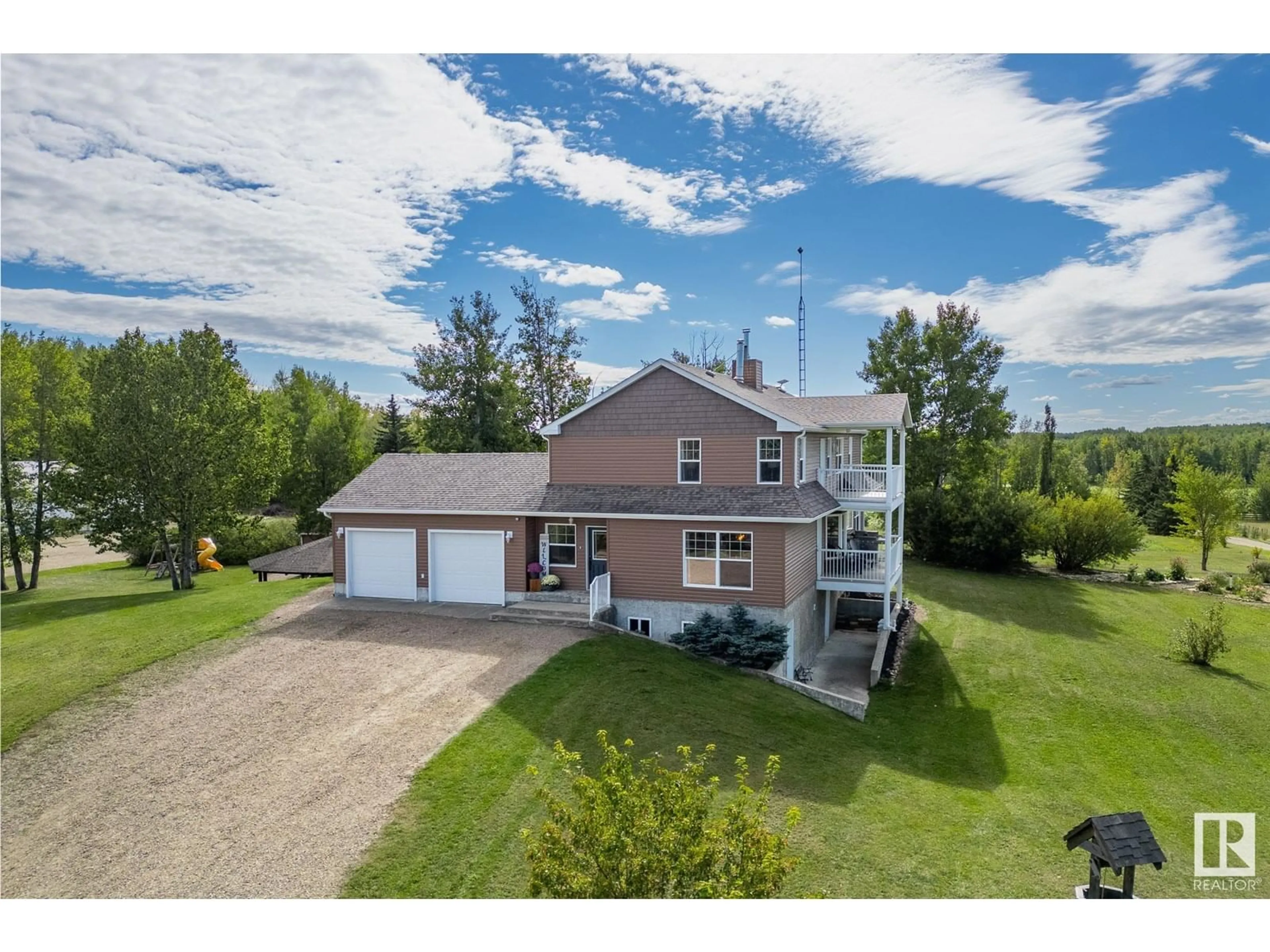 Frontside or backside of a home for 5132 TWP ROAD 505, Rural Parkland County Alberta T0E2H0