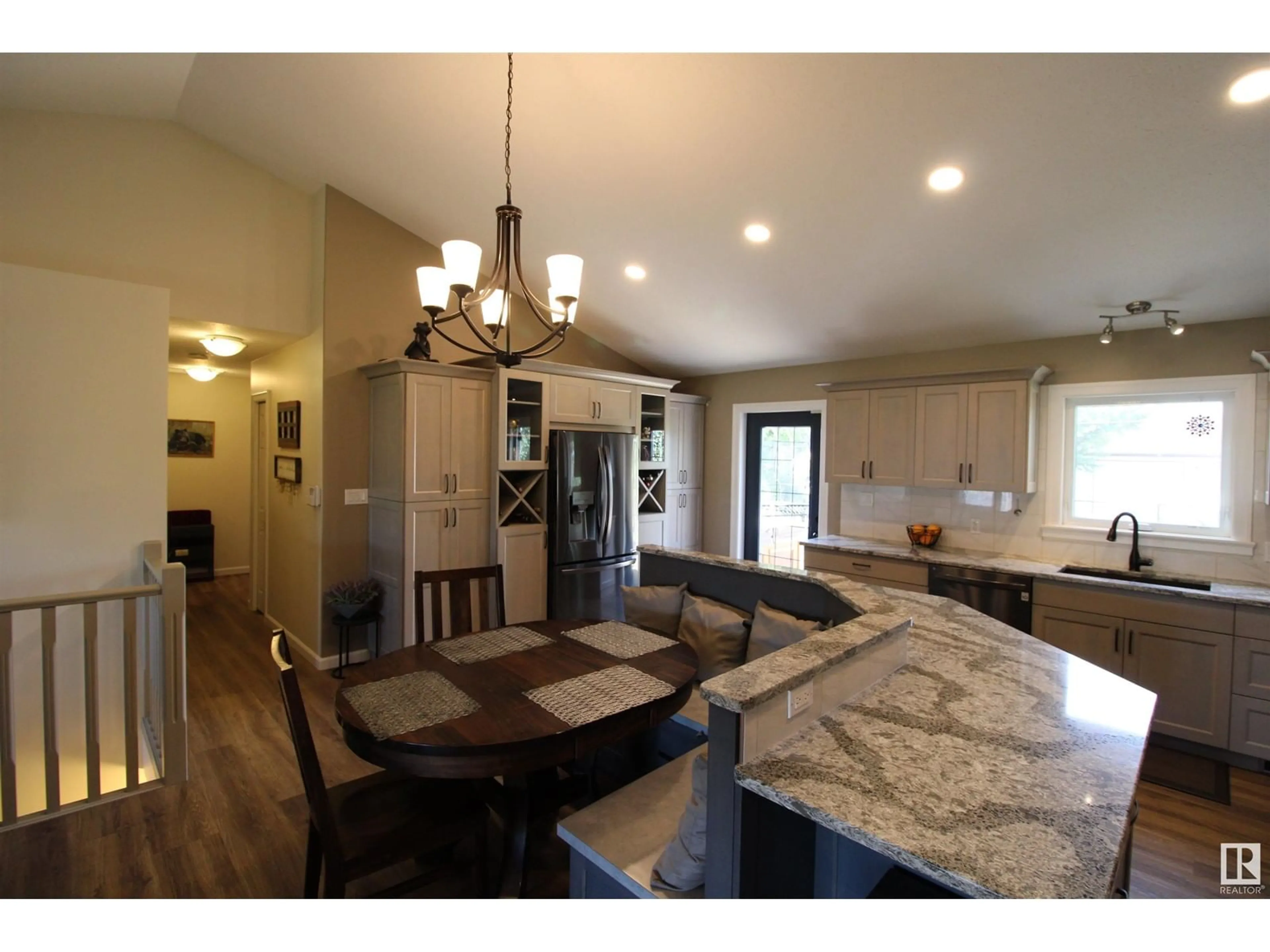 Open concept kitchen for 5311 53 ST, Two Hills Alberta T0B4K0