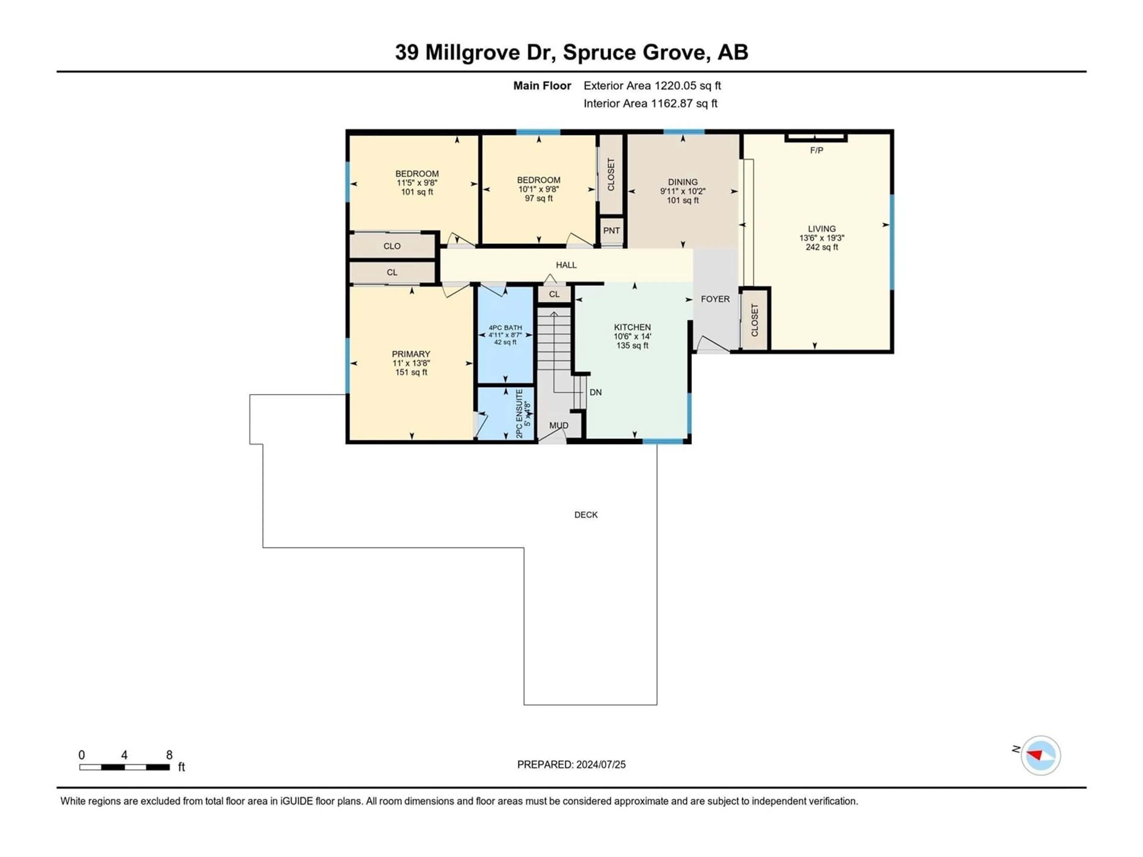 Floor plan for 39 MILLGROVE DR, Spruce Grove Alberta T7X2M8