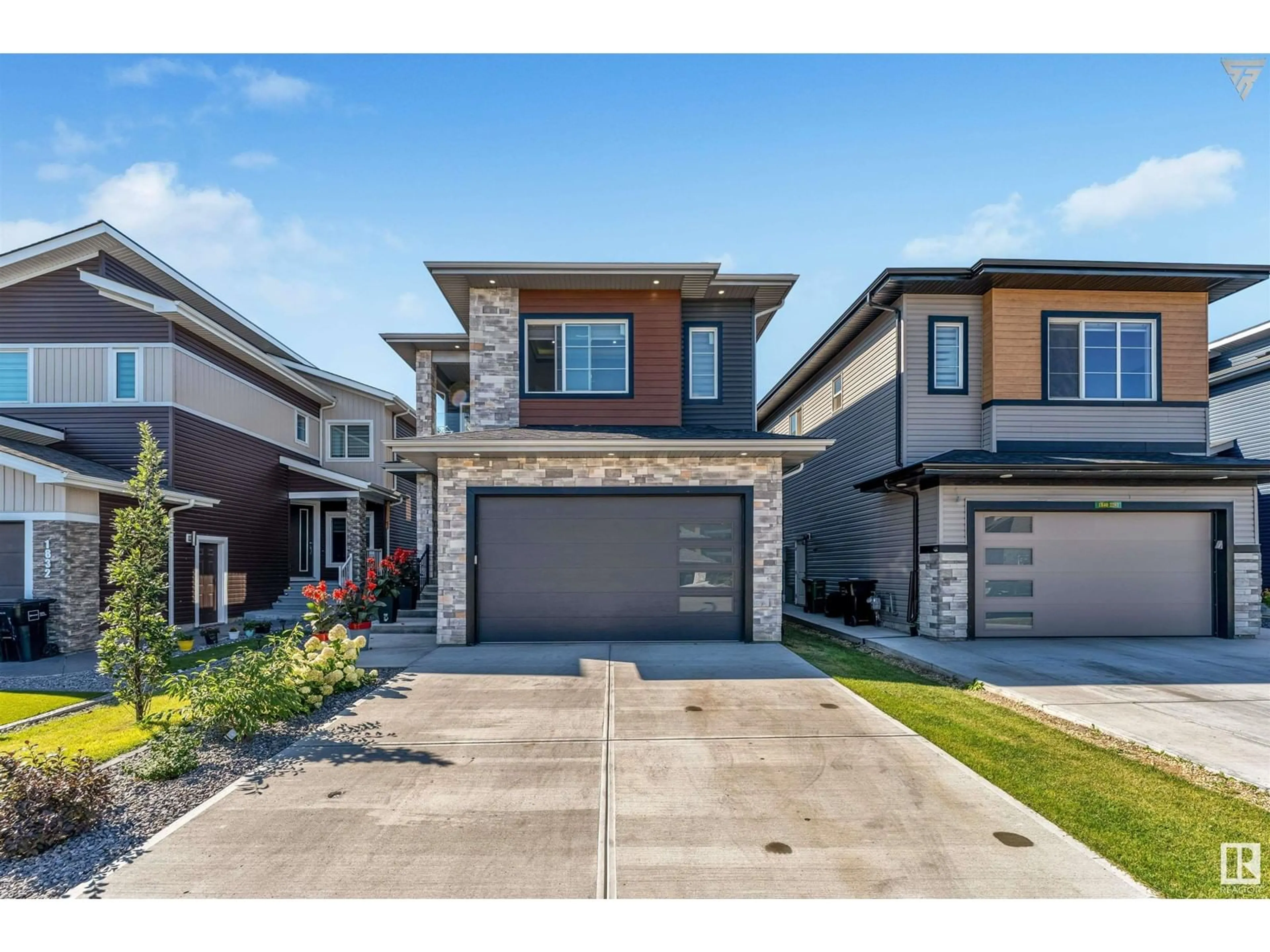 Frontside or backside of a home, the street view for 1836 22 ST NW, Edmonton Alberta T6T2M5