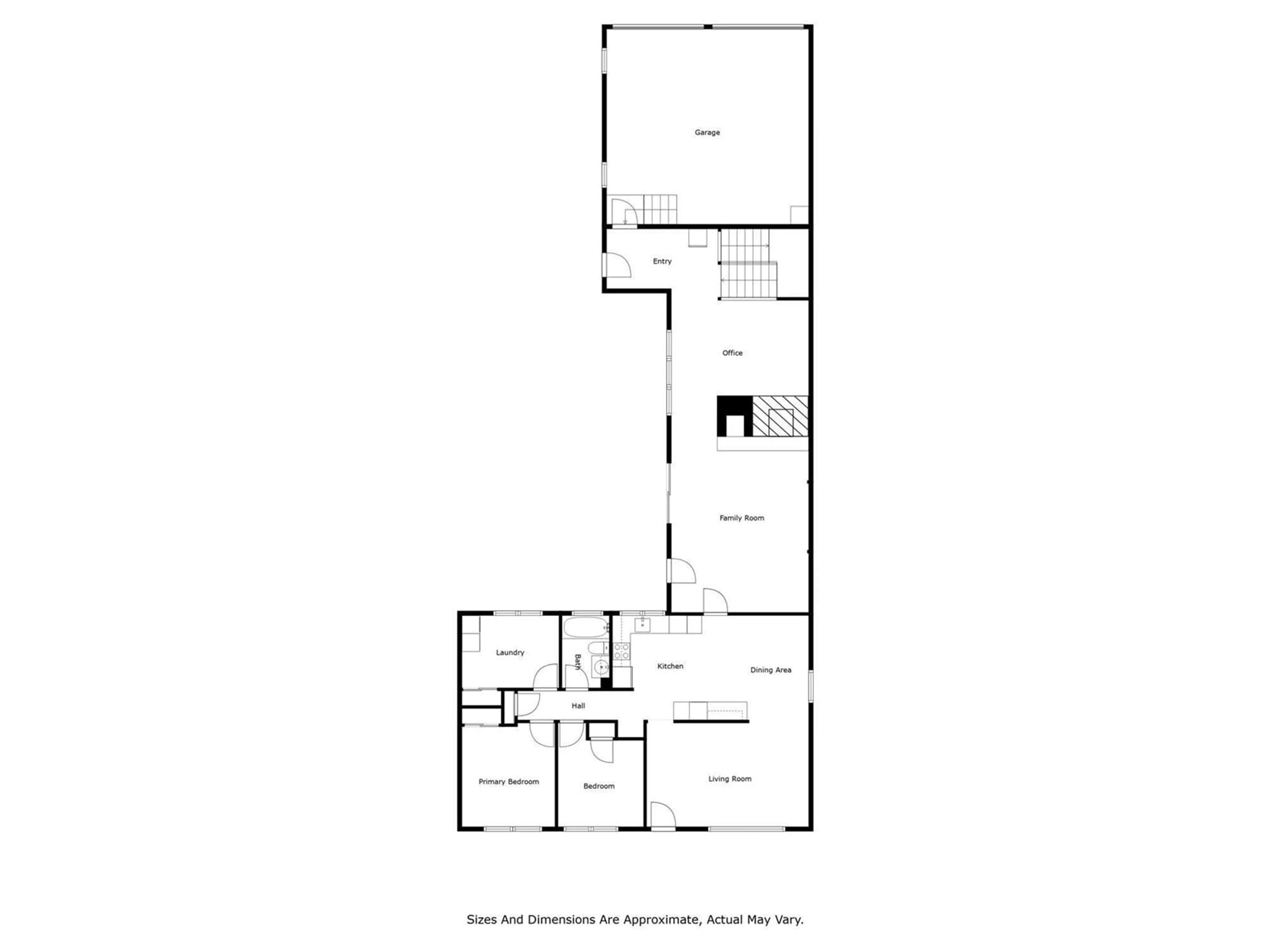 Floor plan for 13436 115 ST NW NW, Edmonton Alberta T5E5G8