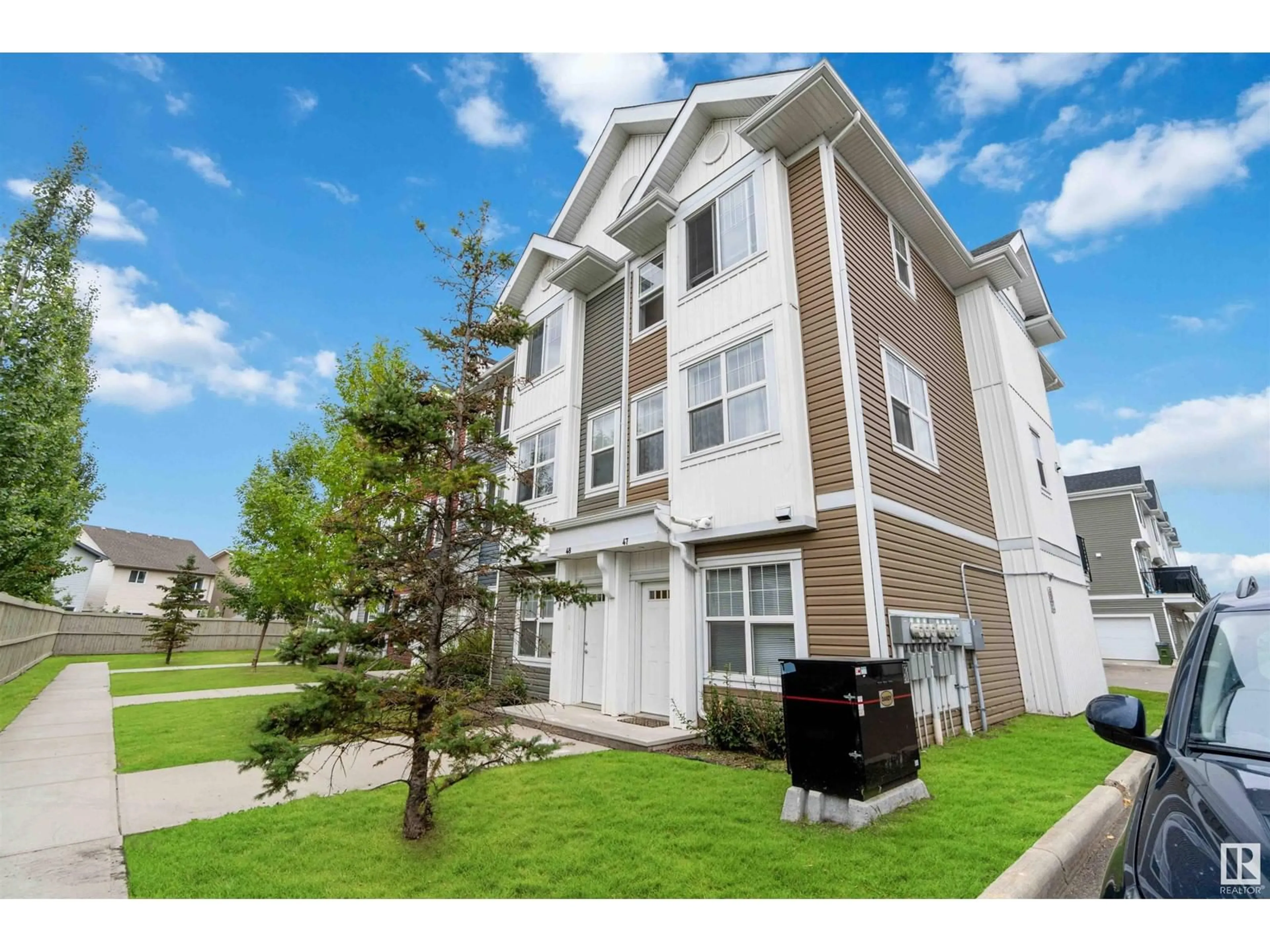 A pic from exterior of the house or condo for #47 903 CRYSTALLINA NERA WY NW, Edmonton Alberta T5Z0L6