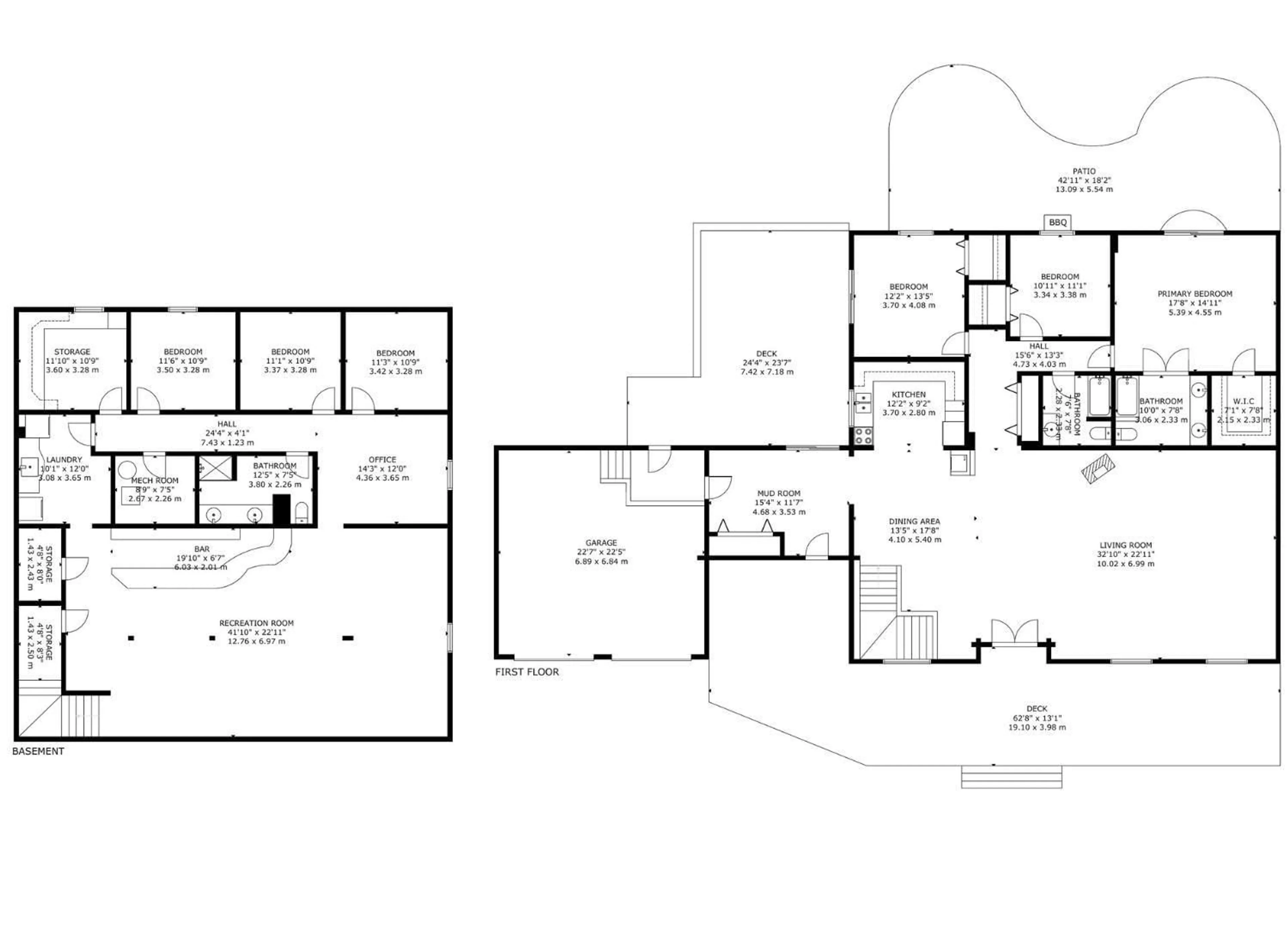 Floor plan for #1 2311 TWP ROAD 530, Rural Parkland County Alberta T7Y3M8