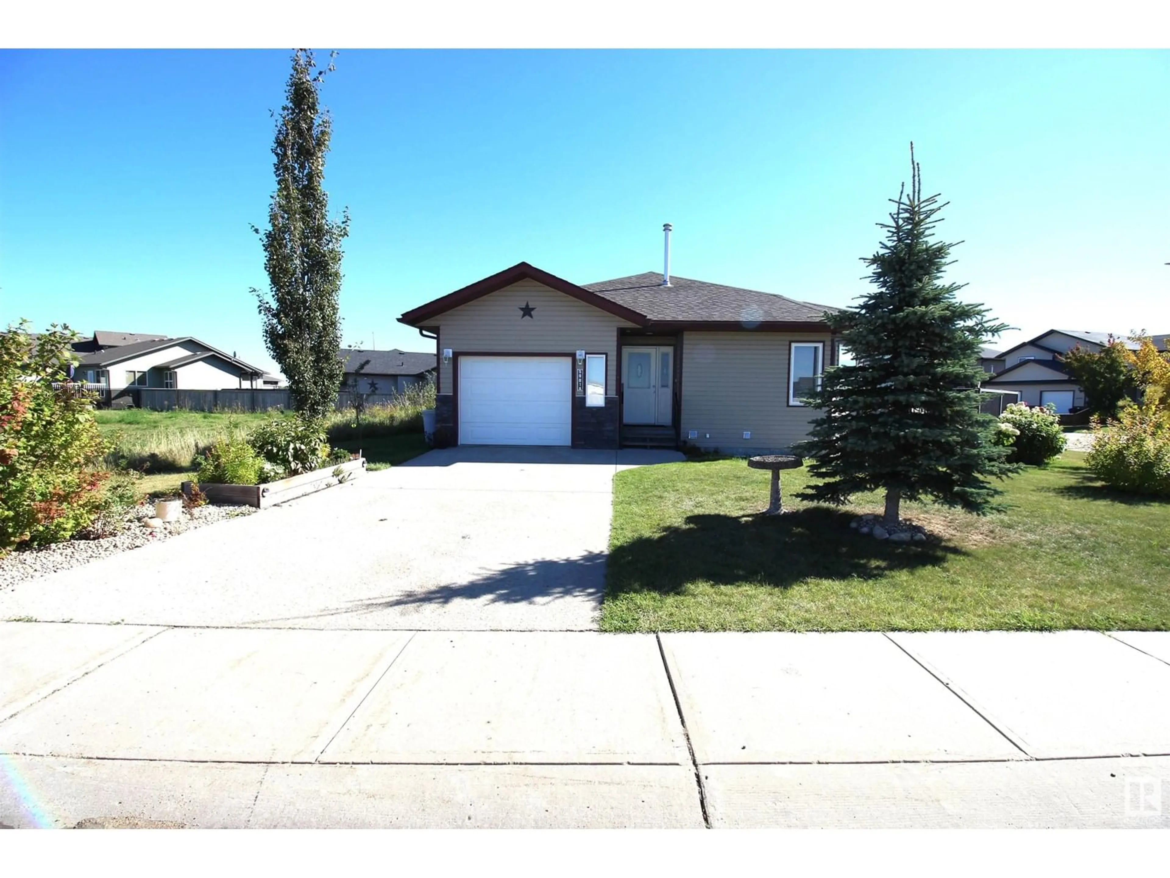 Frontside or backside of a home for 5901A 46 ST, Barrhead Alberta T7N0A4