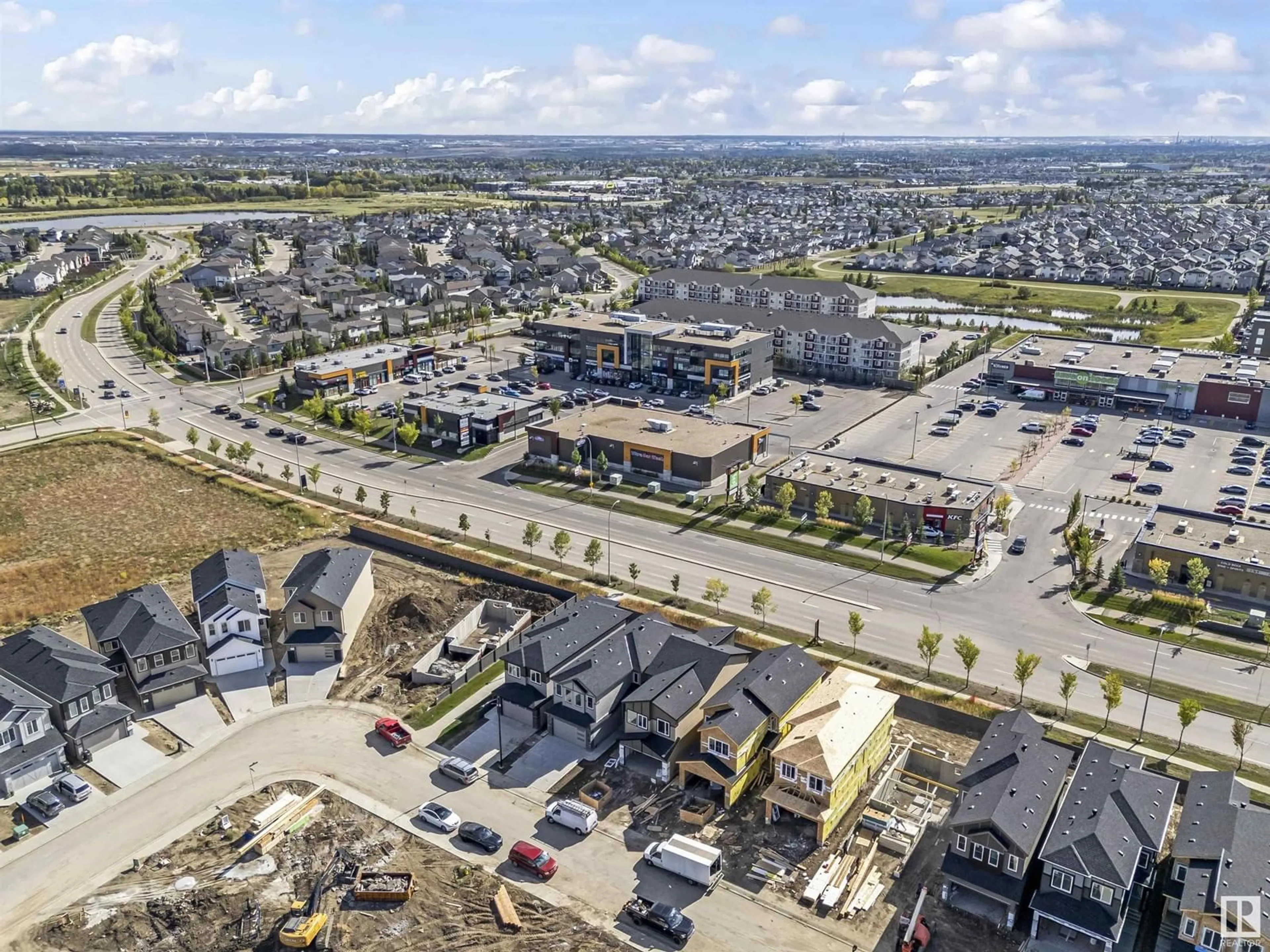 A pic from exterior of the house or condo, the street view for 4723 168 AV NW, Edmonton Alberta T5Y0P5