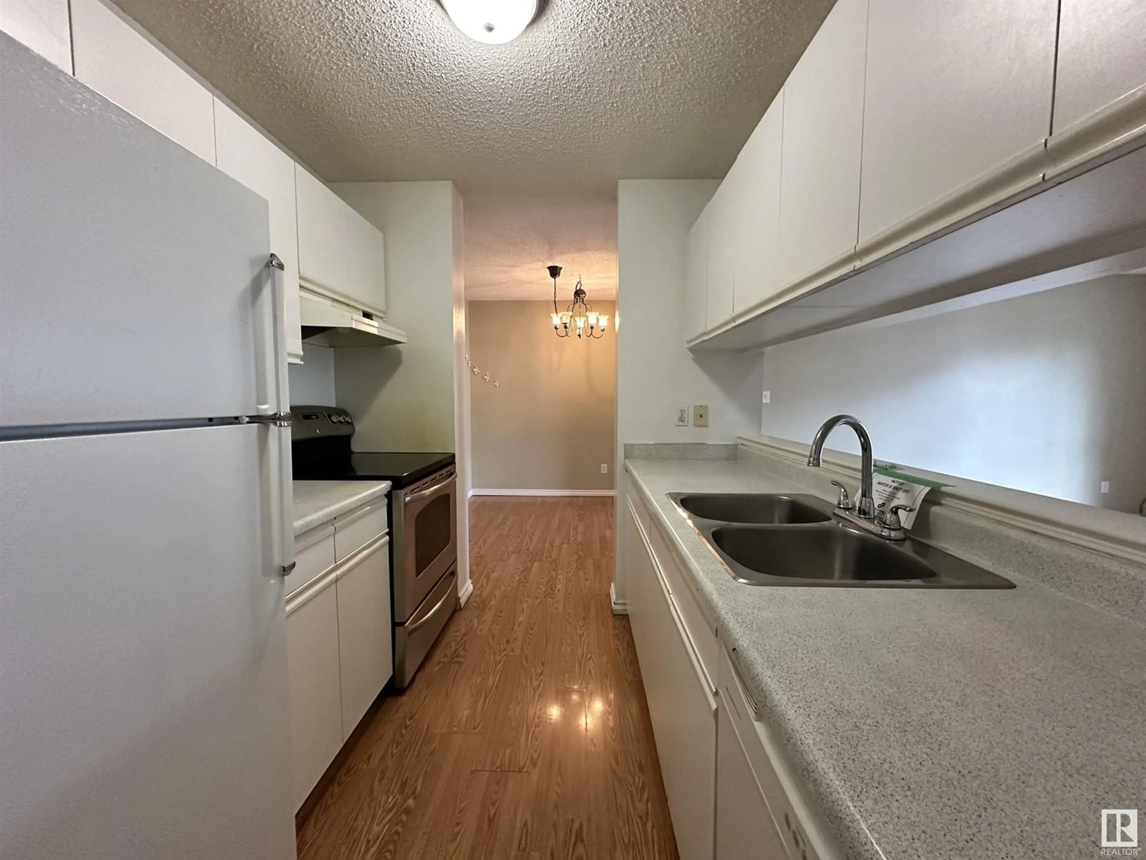 Standard kitchen, not visible floor for #205 17467 98A AV NW, Edmonton Alberta T5T6E9