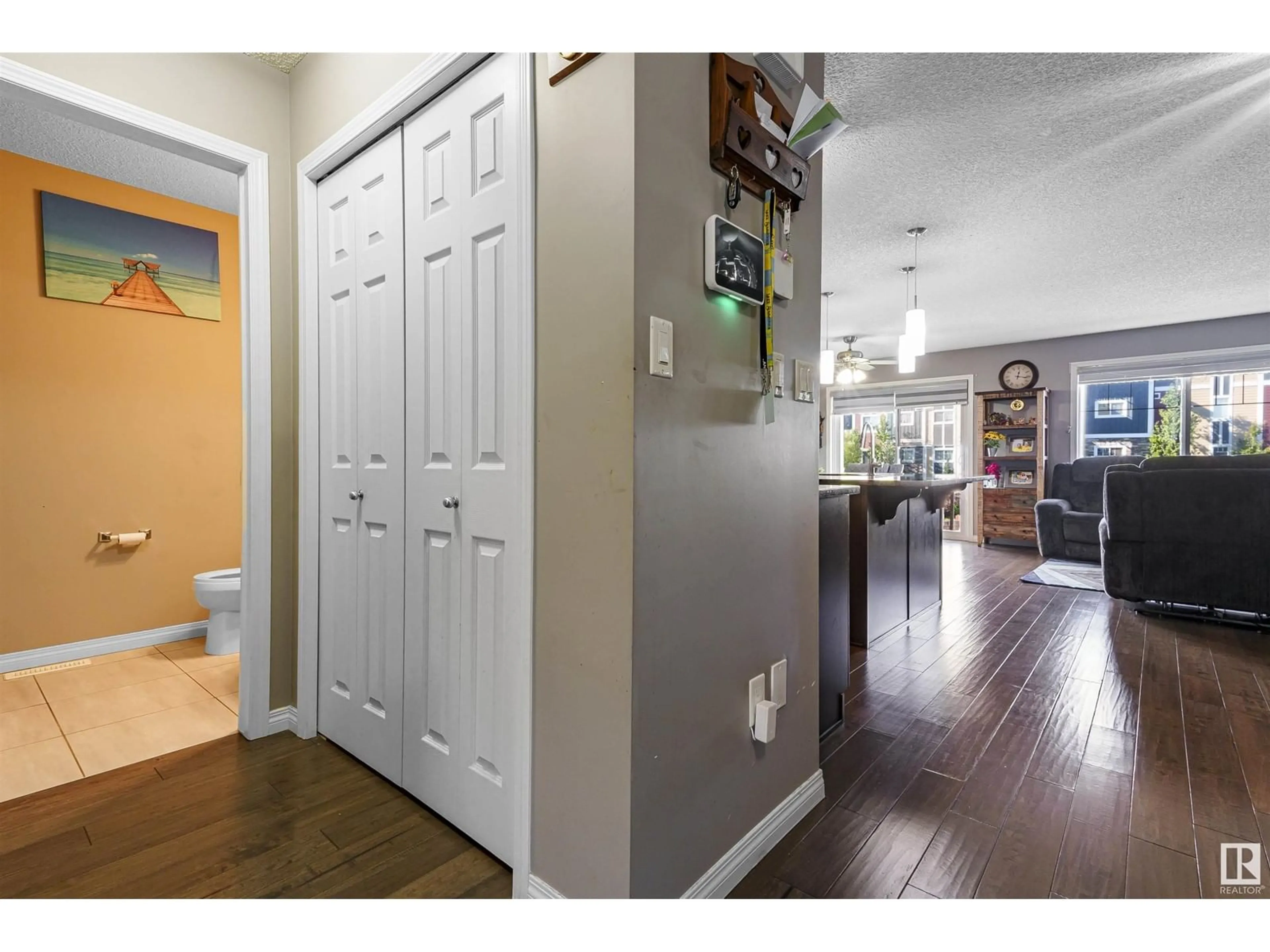 Indoor entryway, wood floors for 2304 86 ST SW, Edmonton Alberta T6X2G3