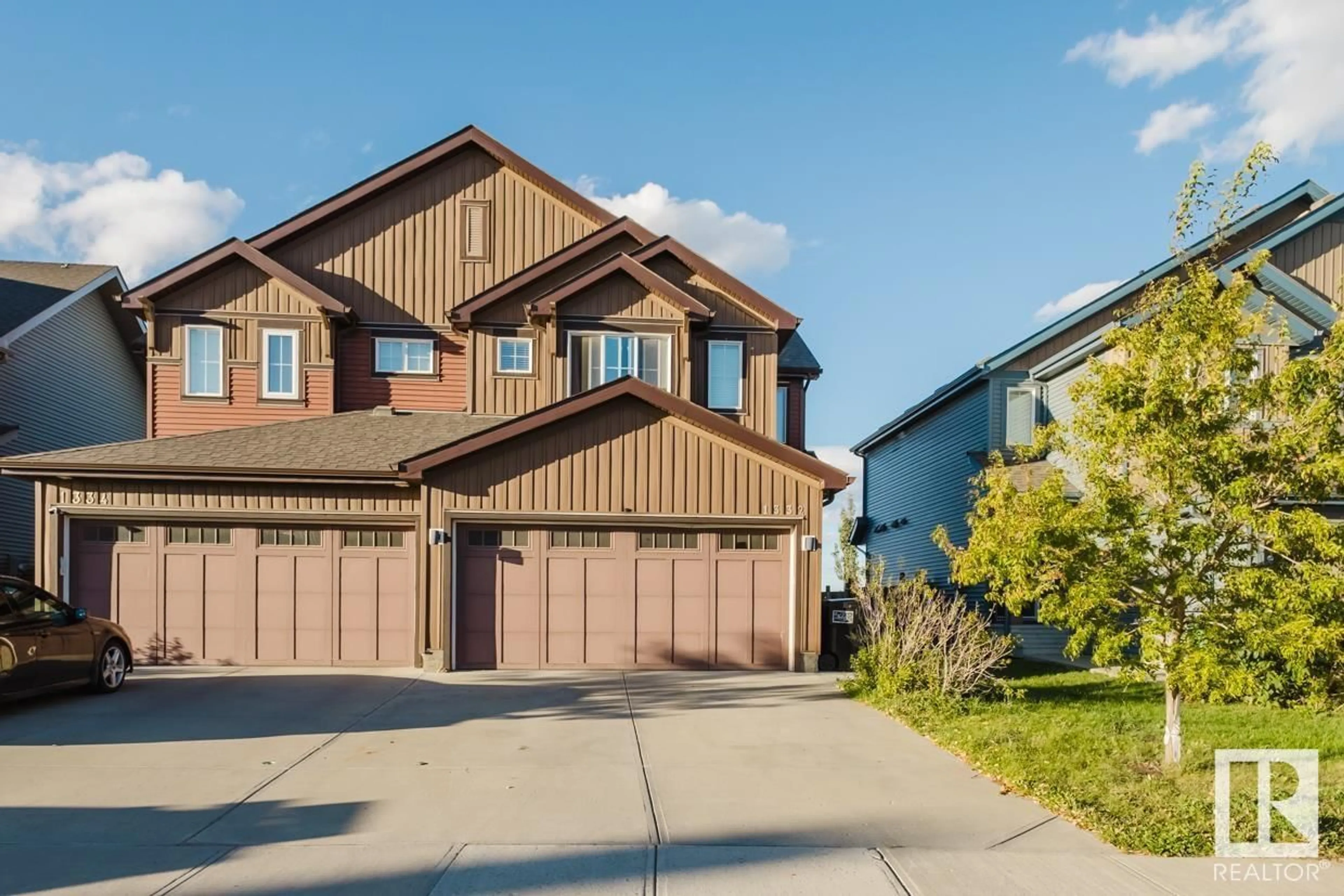 Frontside or backside of a home, the street view for 1332 GRAYDON HILL WY SW, Edmonton Alberta T6W3C6