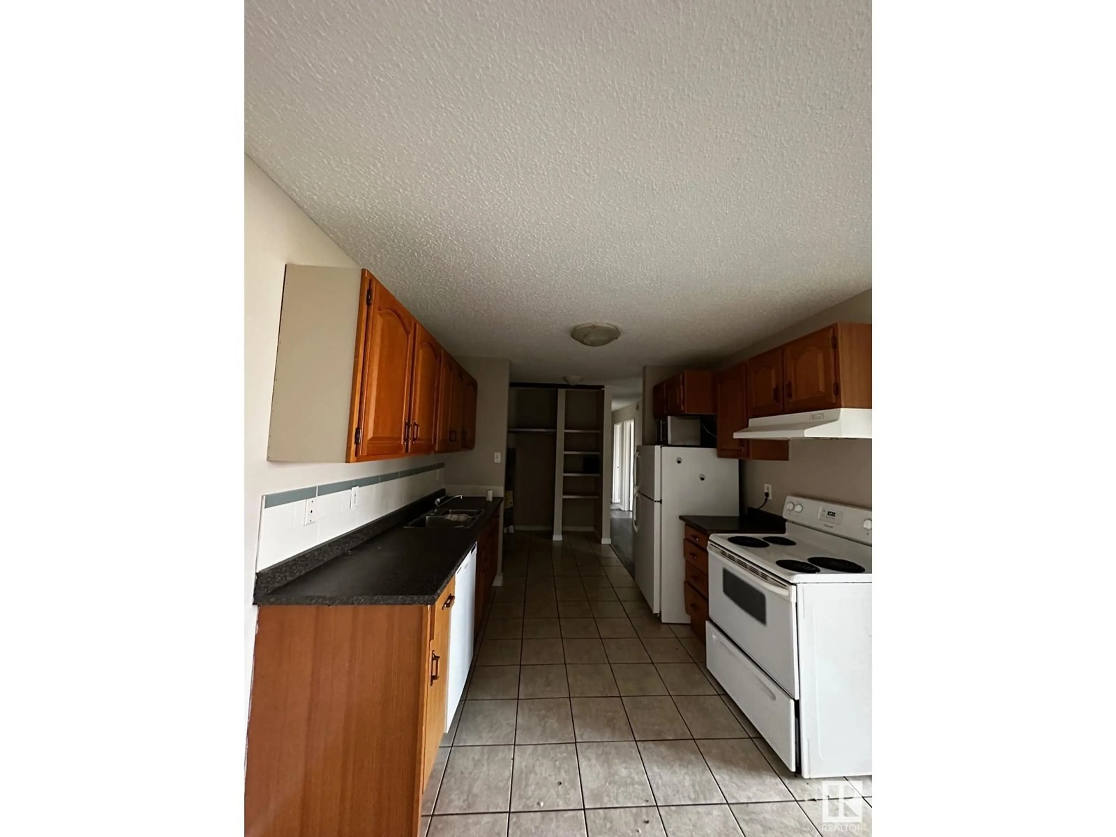 Standard kitchen, not visible floor, cottage for #107 10023 164 ST NW, Edmonton Alberta T5P4L4