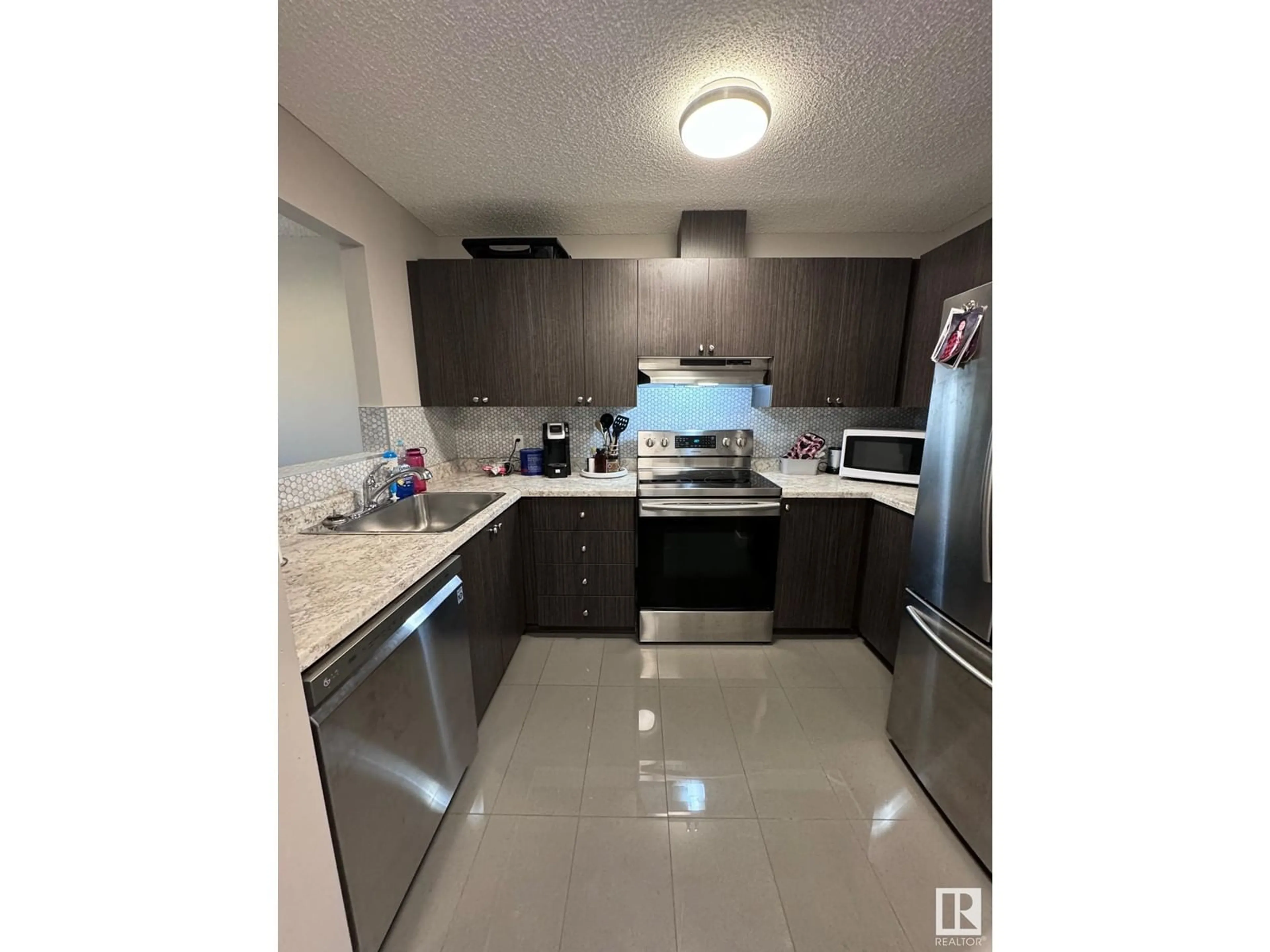 Kitchen for #408 14808 26 ST NW, Edmonton Alberta T5Y2G4