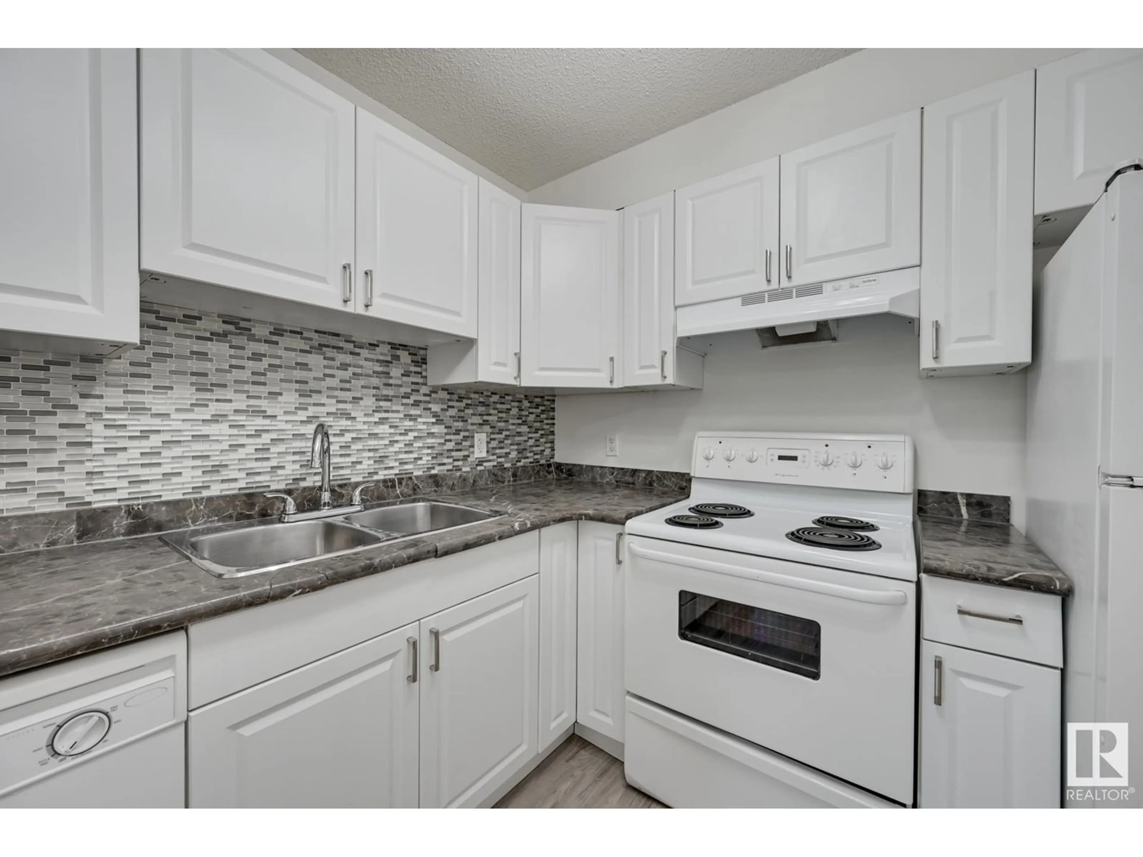 Standard kitchen for #309 8117 114 AV NW, Edmonton Alberta T5B0C1