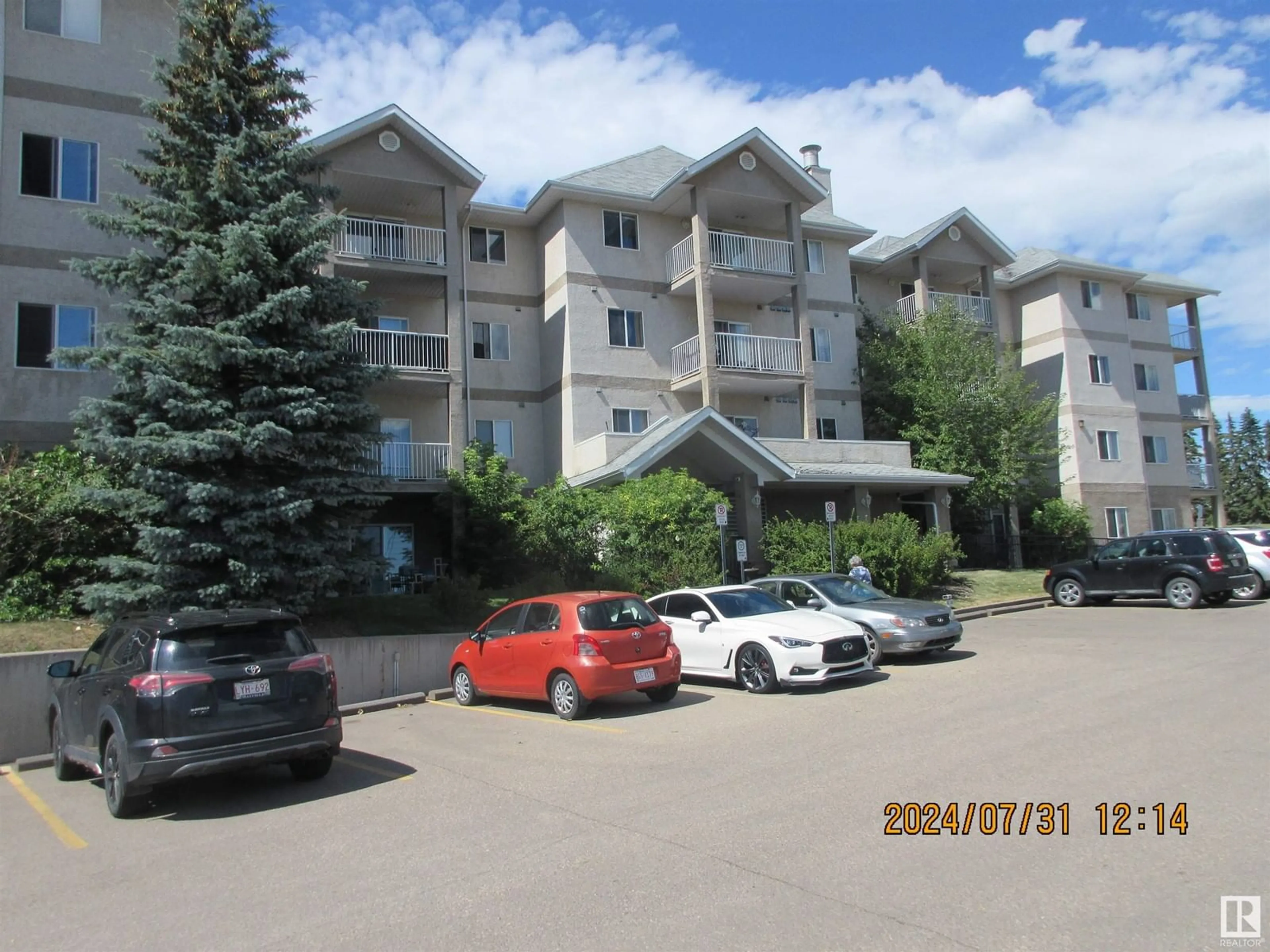 A pic from exterior of the house or condo, the front or back of building for #106 14708 50 ST NW, Edmonton Alberta T8A5G9