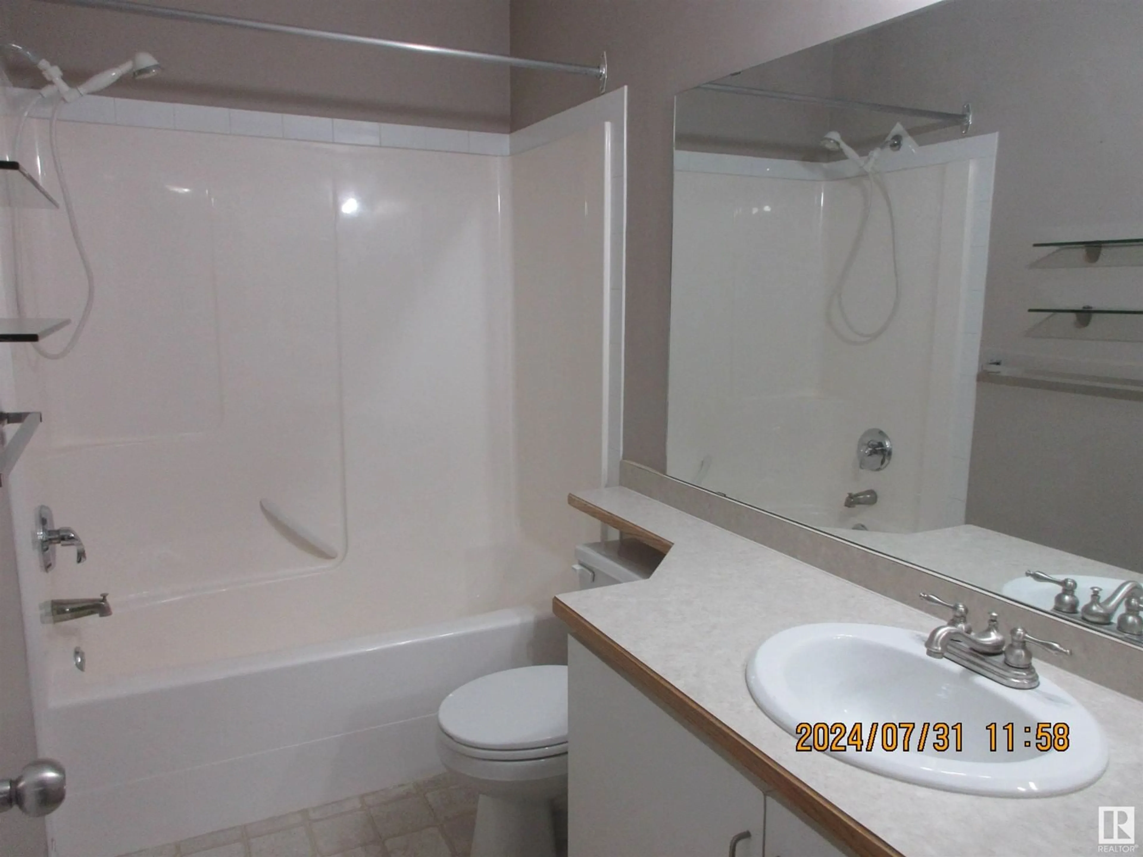 Standard bathroom, not visible floor for #106 14708 50 ST NW, Edmonton Alberta T8A5G9