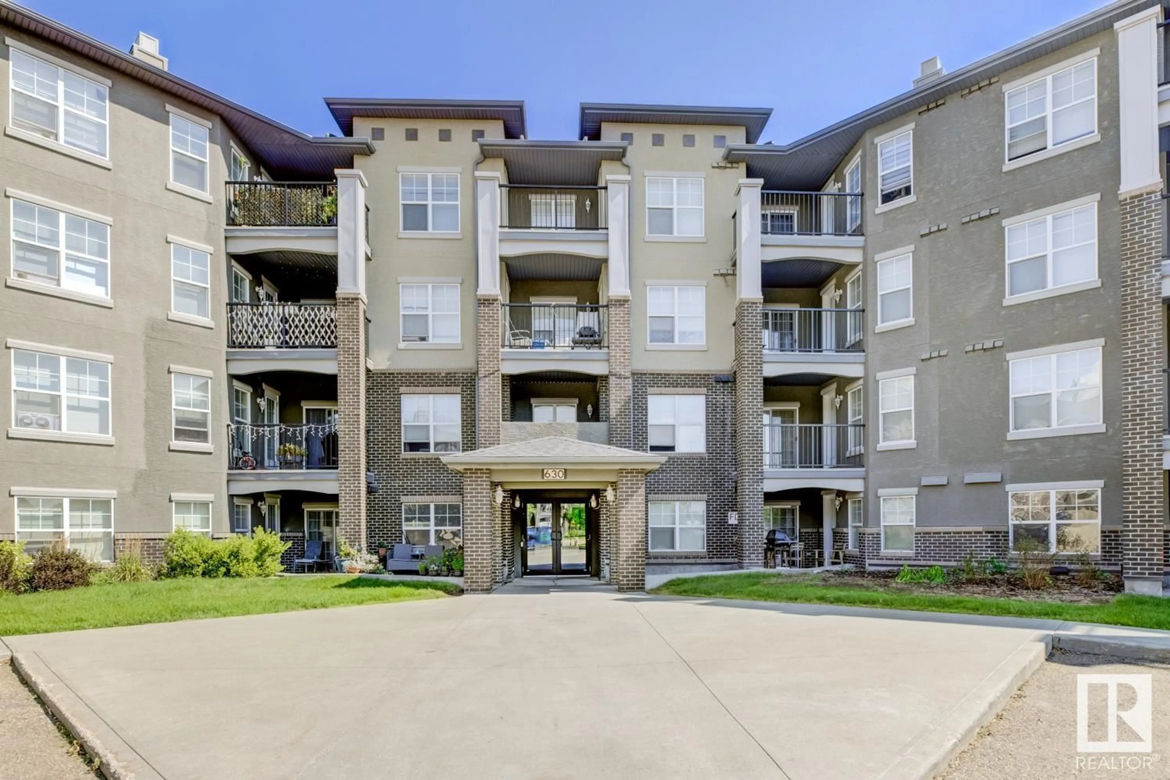 A pic from exterior of the house or condo for #111 630 MCALLISTER LO SW, Edmonton Alberta T6W1N3