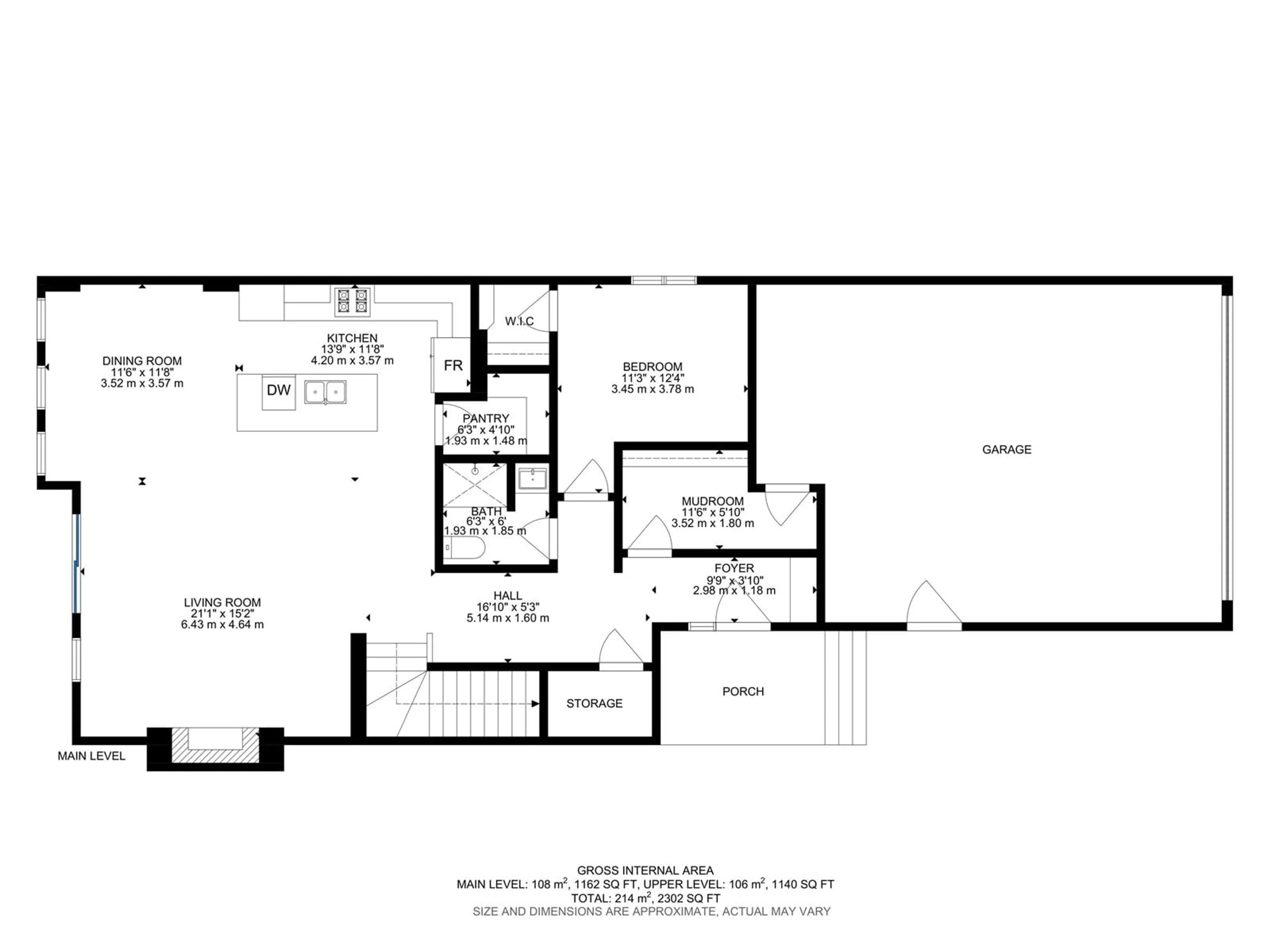 Floor plan for 46 EDGEFIELD WY, St. Albert Alberta T8N8A1