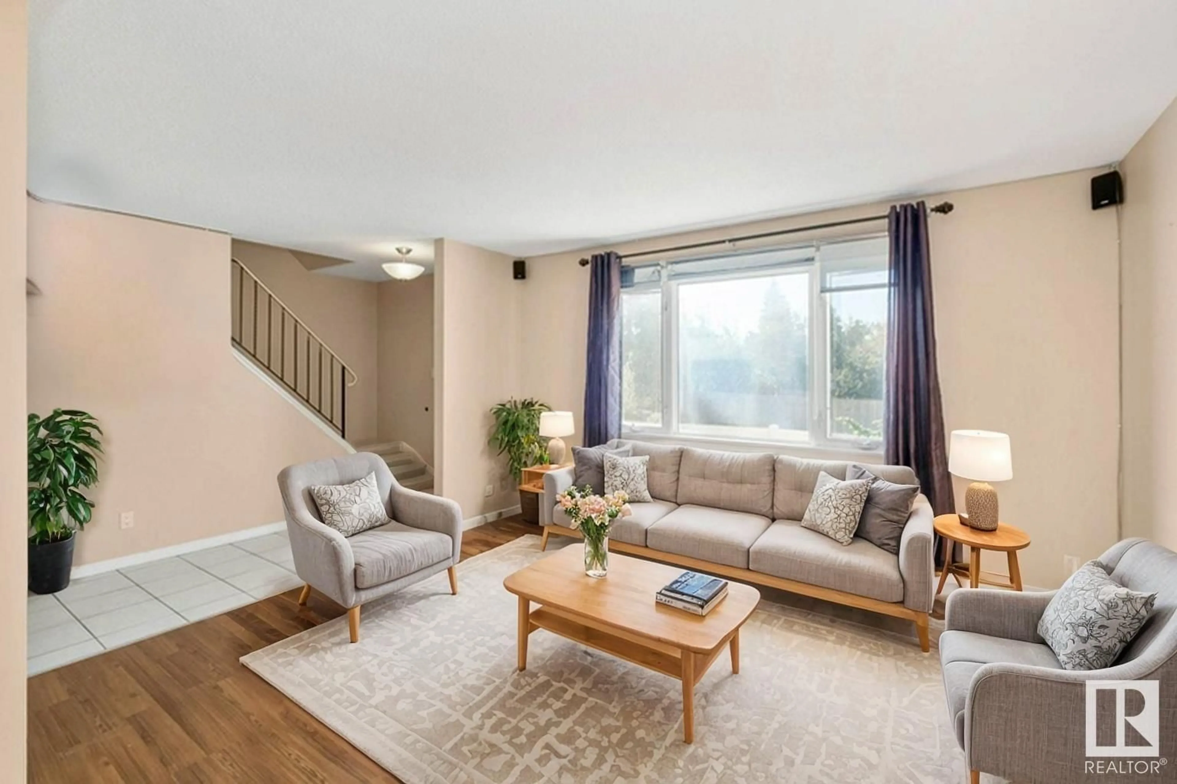 Living room for 7B TWIN TC NW, Edmonton Alberta T6K1V4