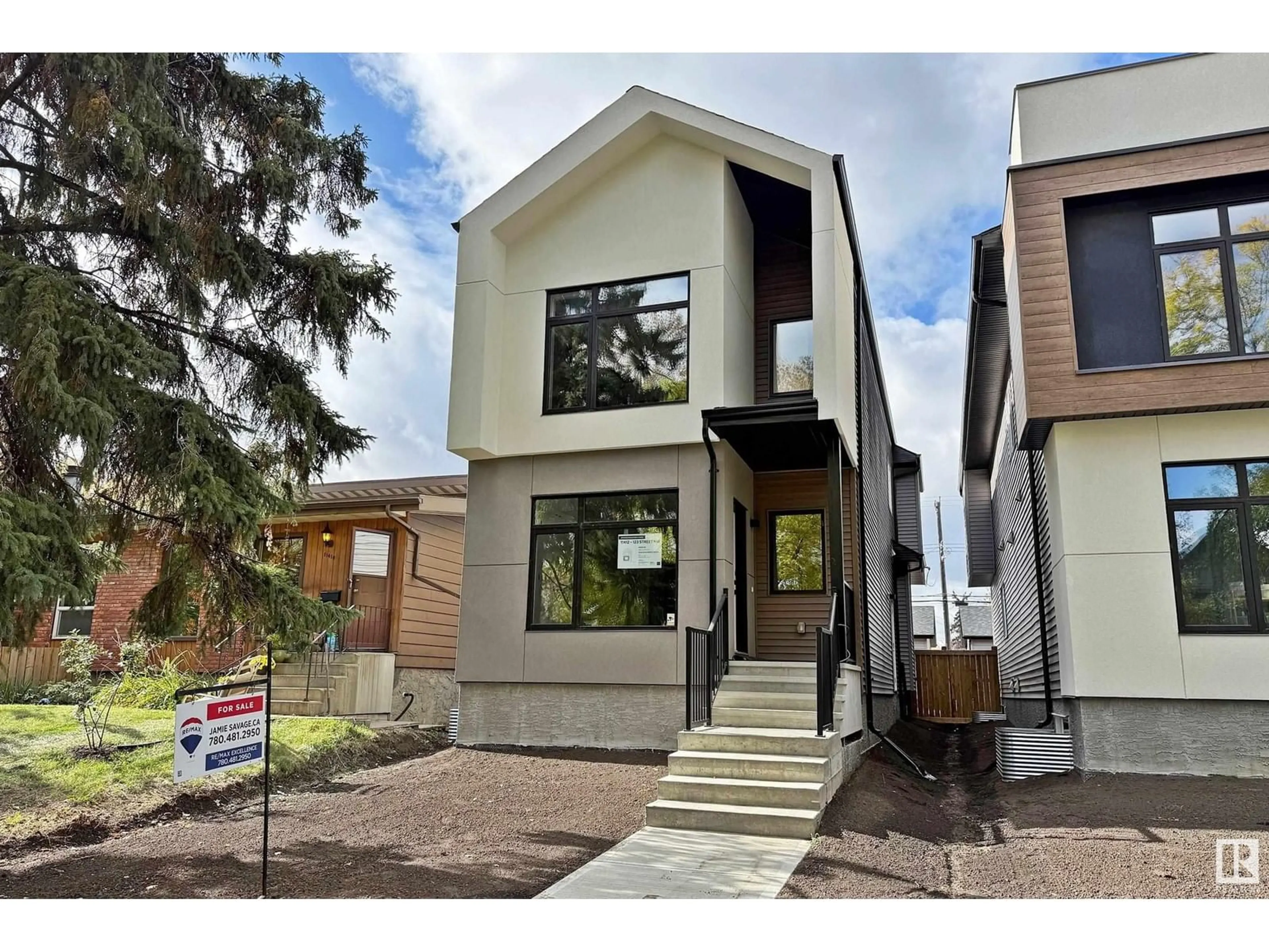 A pic from exterior of the house or condo for 11412 123 ST NW, Edmonton Alberta T5M0G2