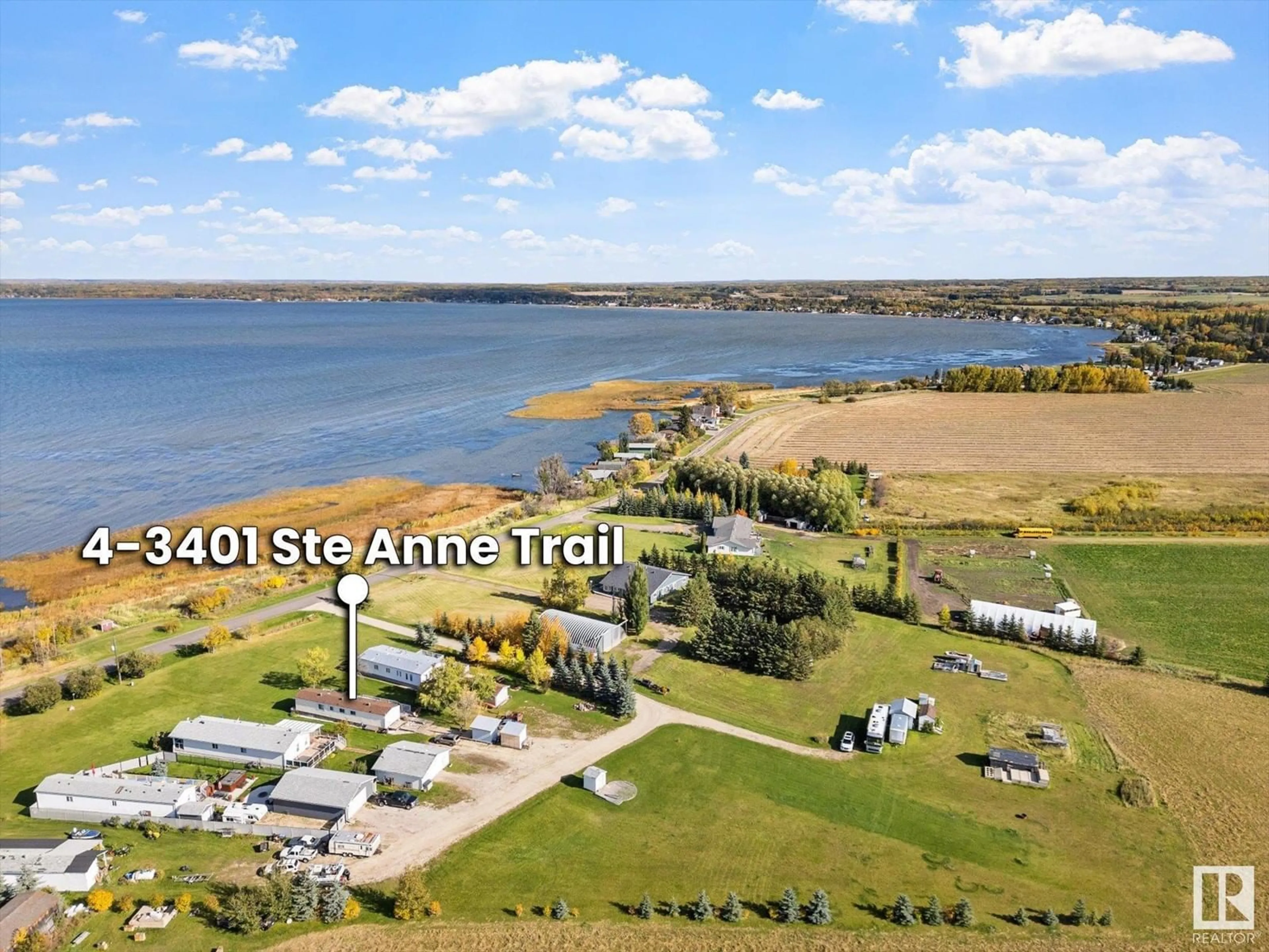 A pic from exterior of the house or condo, lake for #4 3401 Ste. Anne Trail, Rural Lac Ste. Anne County Alberta T0E0A1