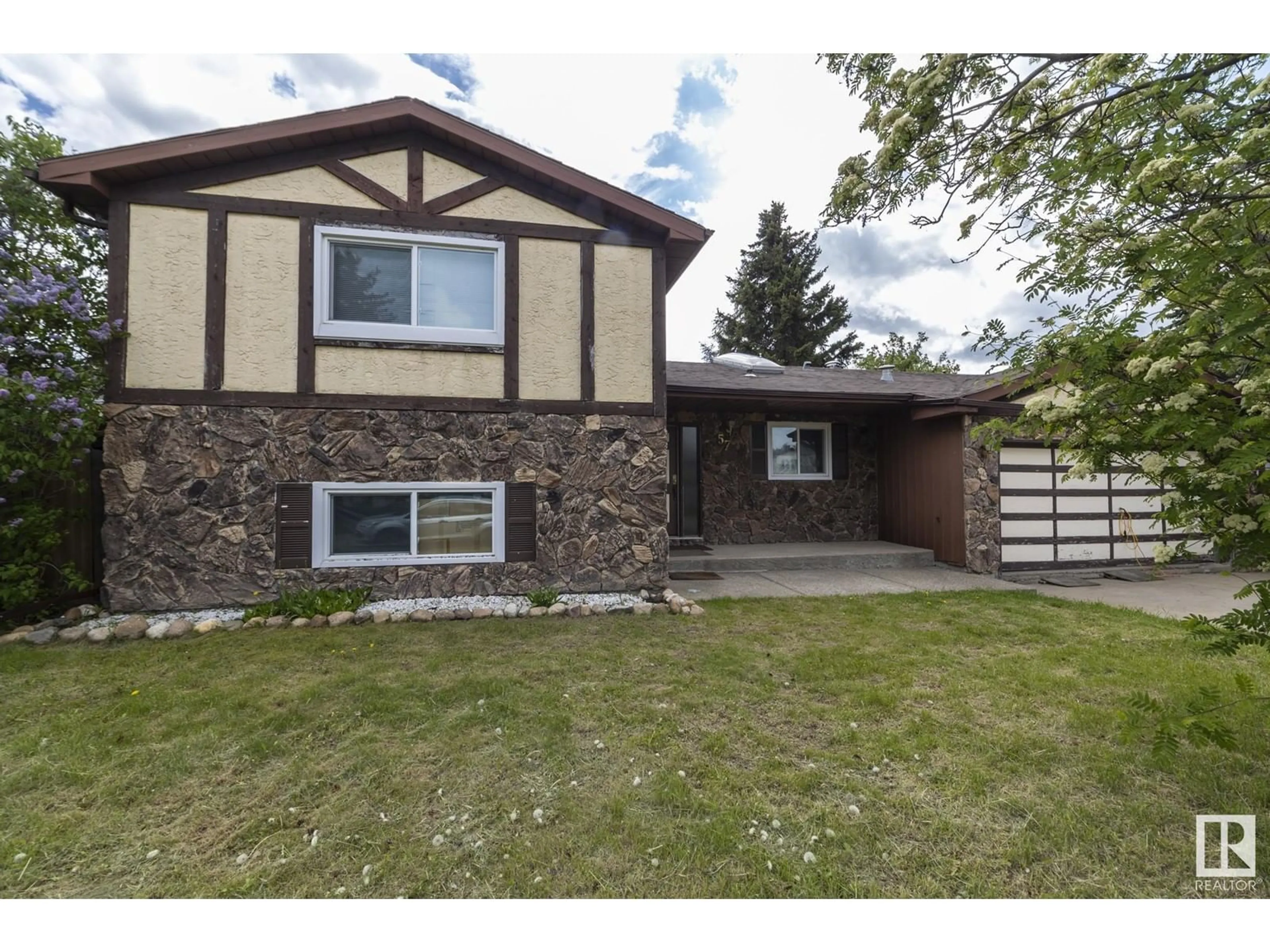 Frontside or backside of a home, cottage for 57 STARKEY PL, Cardiff Alberta T8R1N3