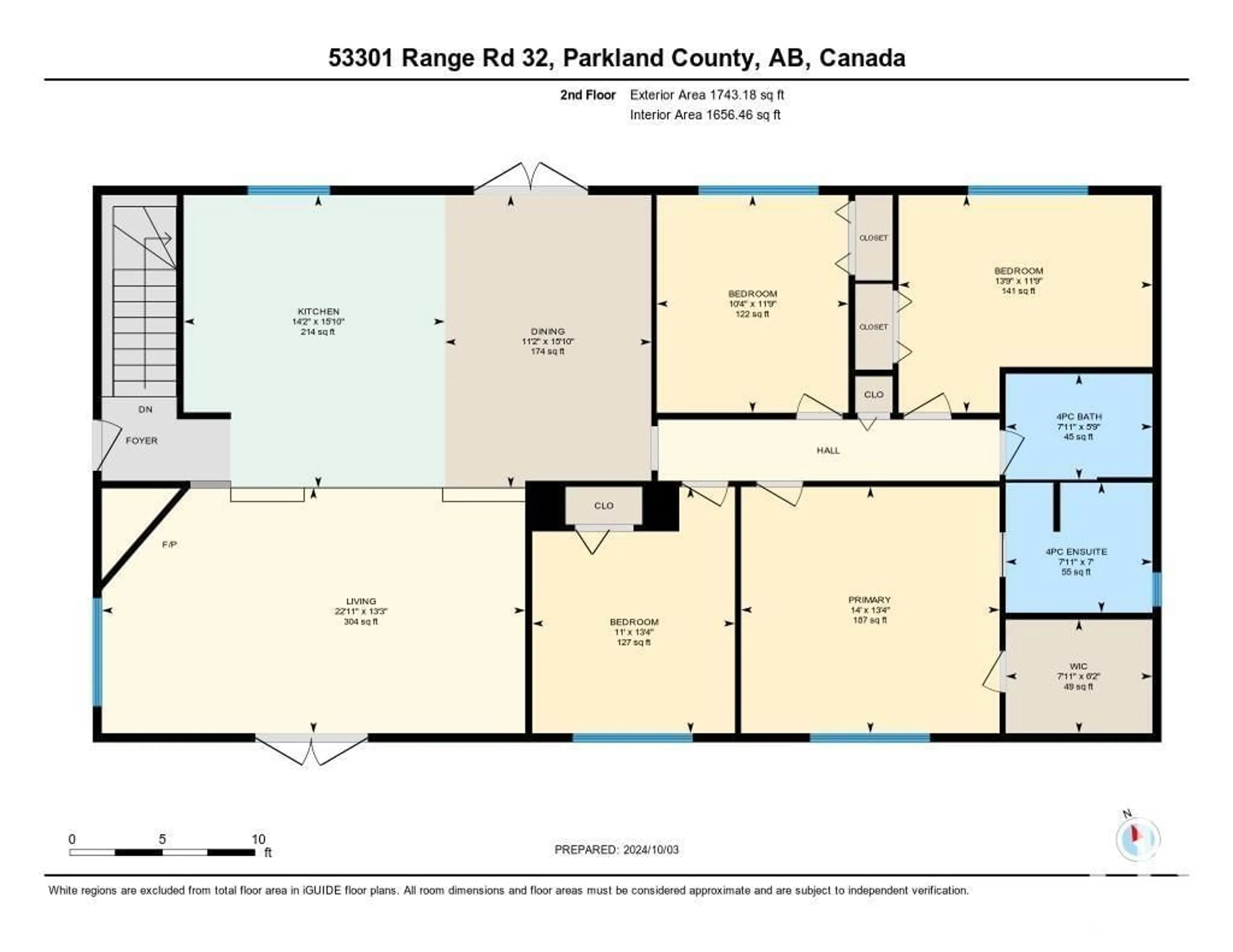 Floor plan for #23 53301 RGE ROAD 32, Rural Parkland County Alberta T0E0N0