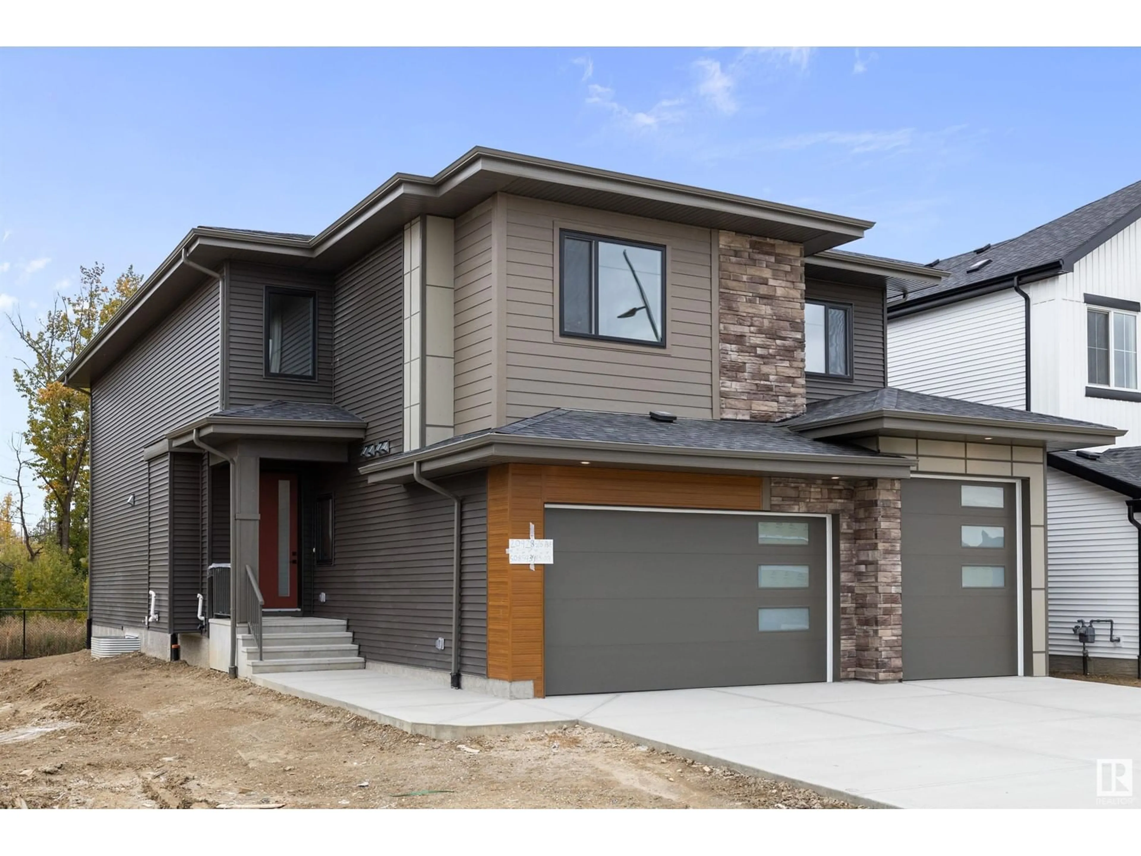 Frontside or backside of a home, the street view for 20928 26 AV NW, Edmonton Alberta T6M2M7