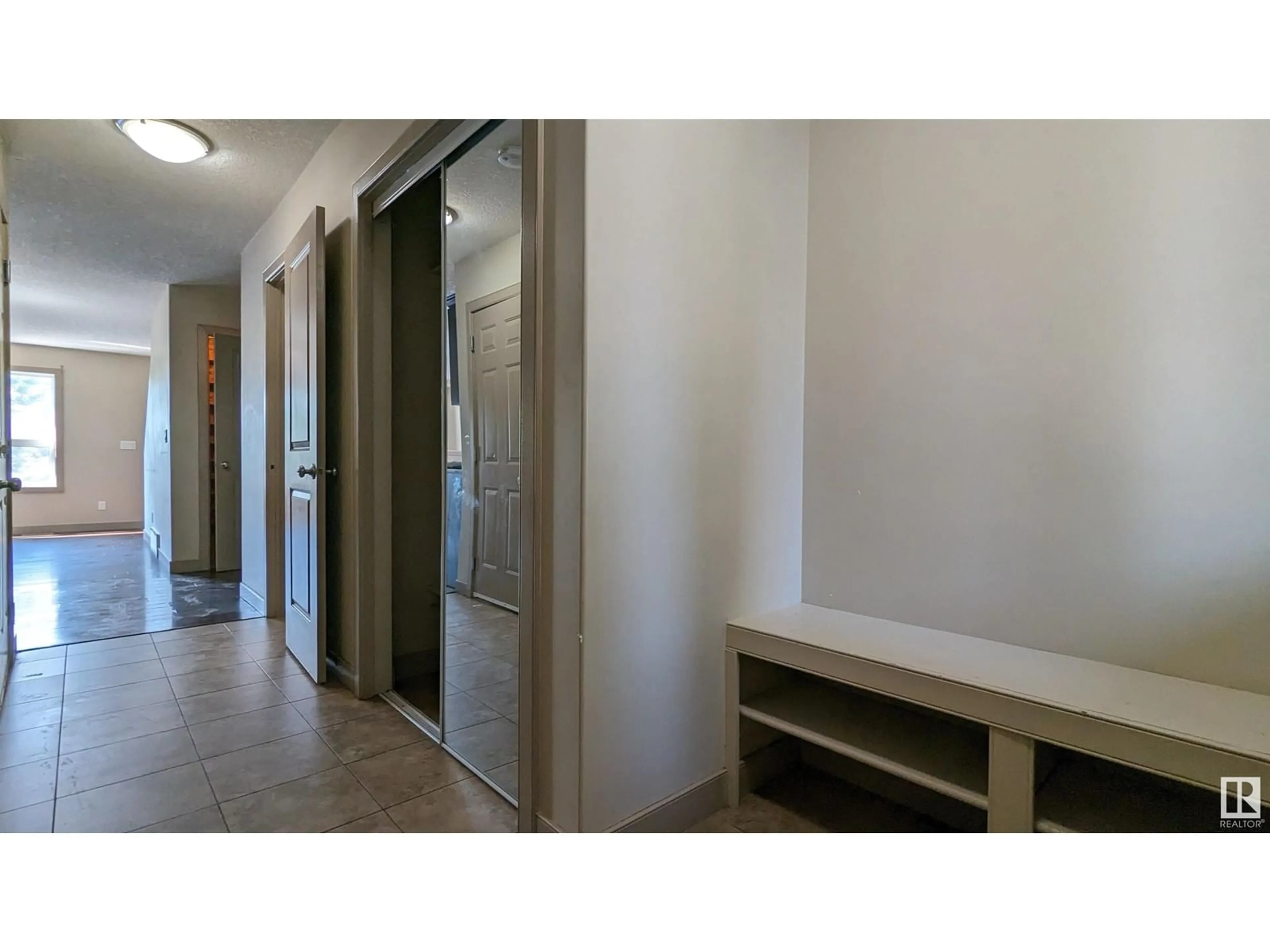 Indoor foyer, not visible floor for #25 1820 34 AV NW, Edmonton Alberta T6T1Y9