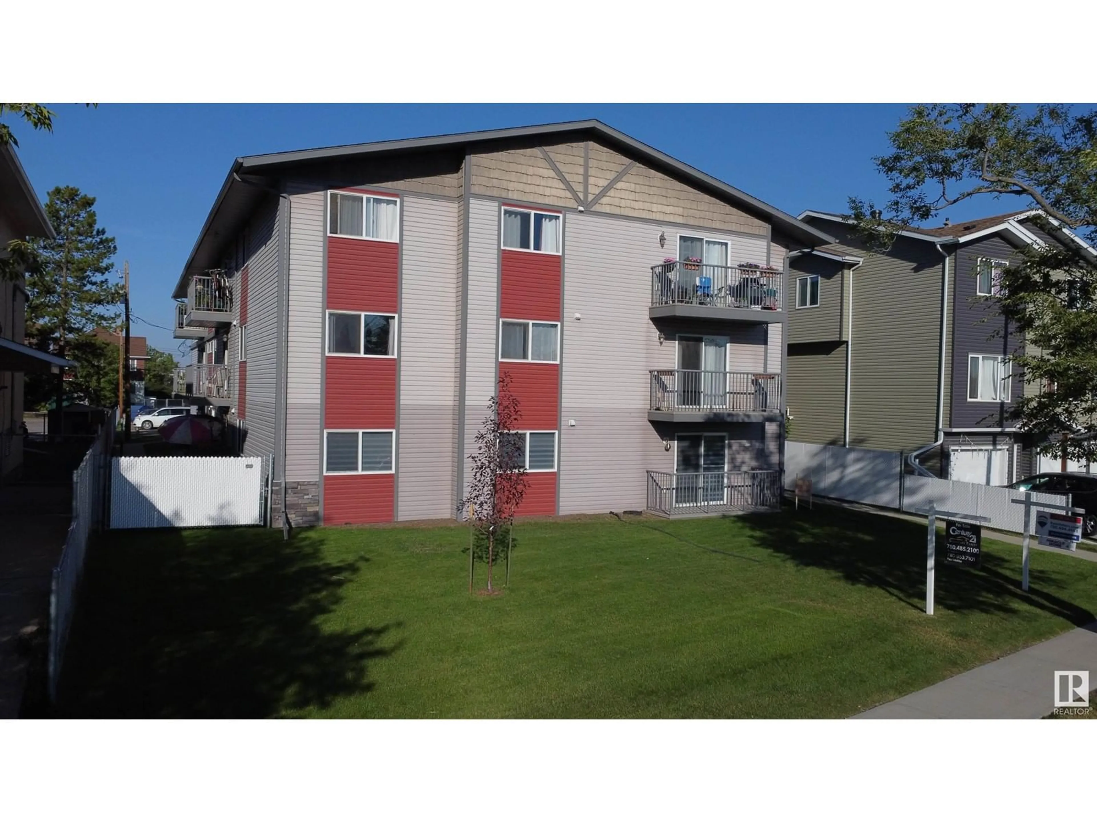 A pic from exterior of the house or condo, the front or back of building for #7 4616 47 ST, Leduc Alberta T9E4P1