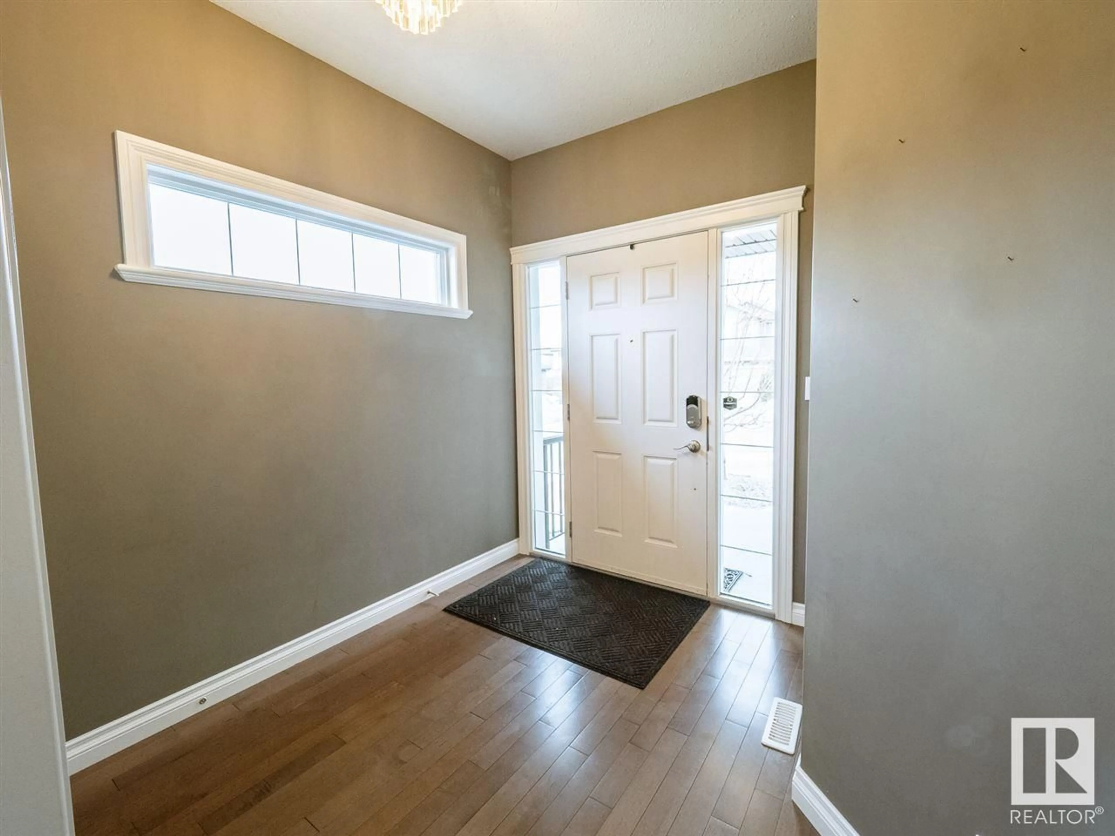 Indoor entryway, wood floors for 1618 WATES CL SW, Edmonton Alberta T6W0X5