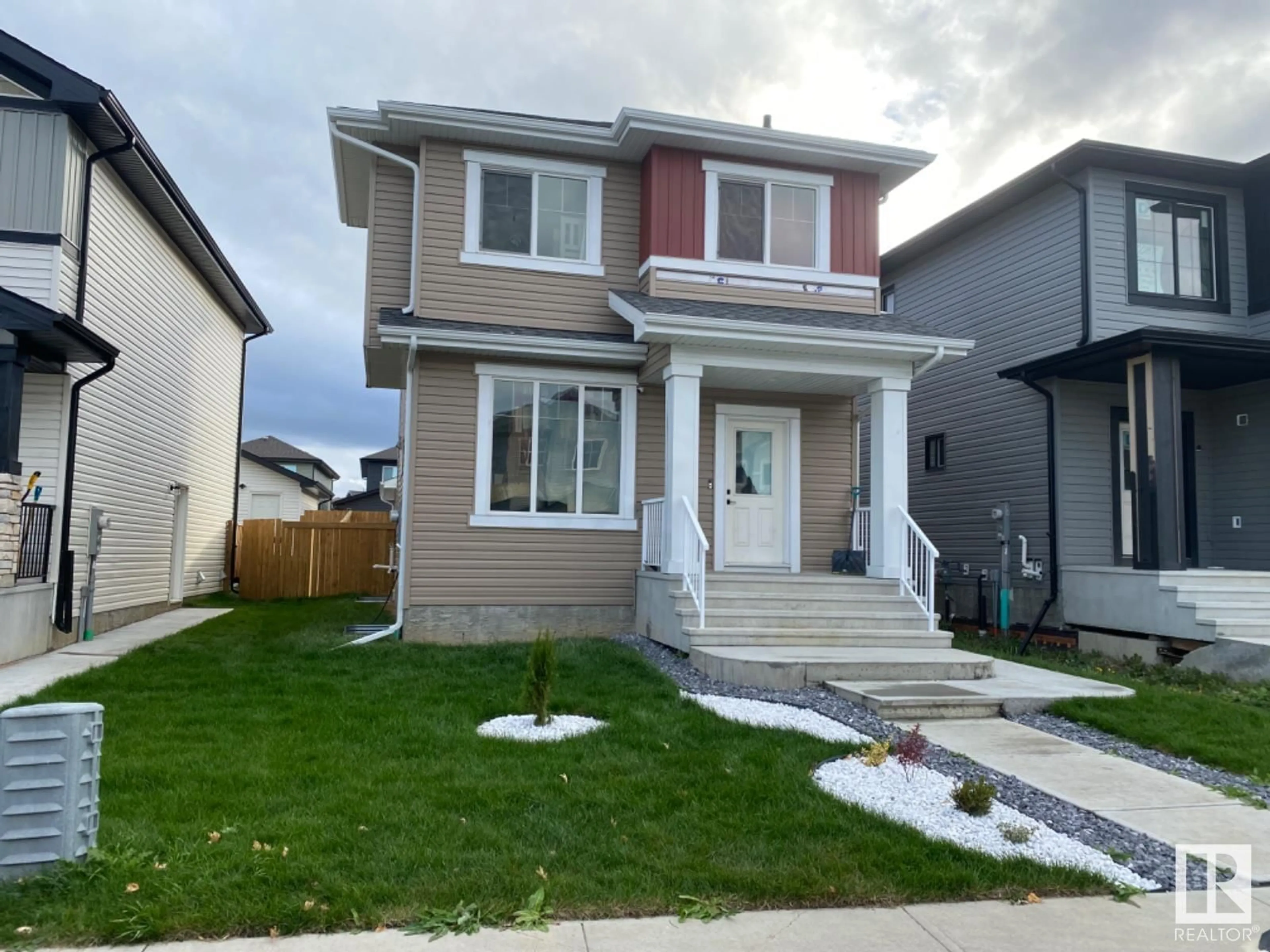 Frontside or backside of a home for 6083 180 AV NW, Edmonton Alberta T5Y3X1