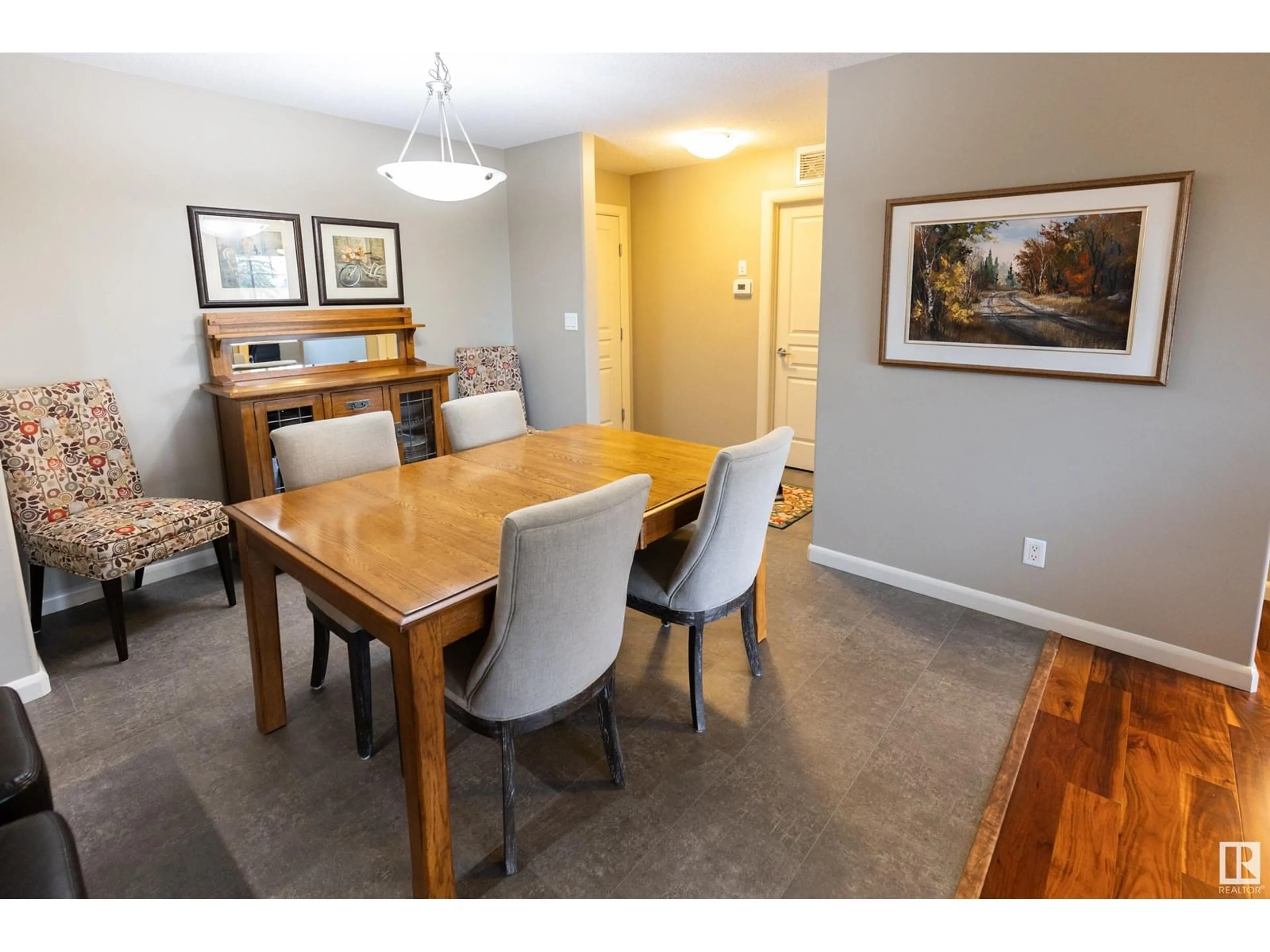 Dining room for #112 400 Palisades WY, Sherwood Park Alberta T8H0H4