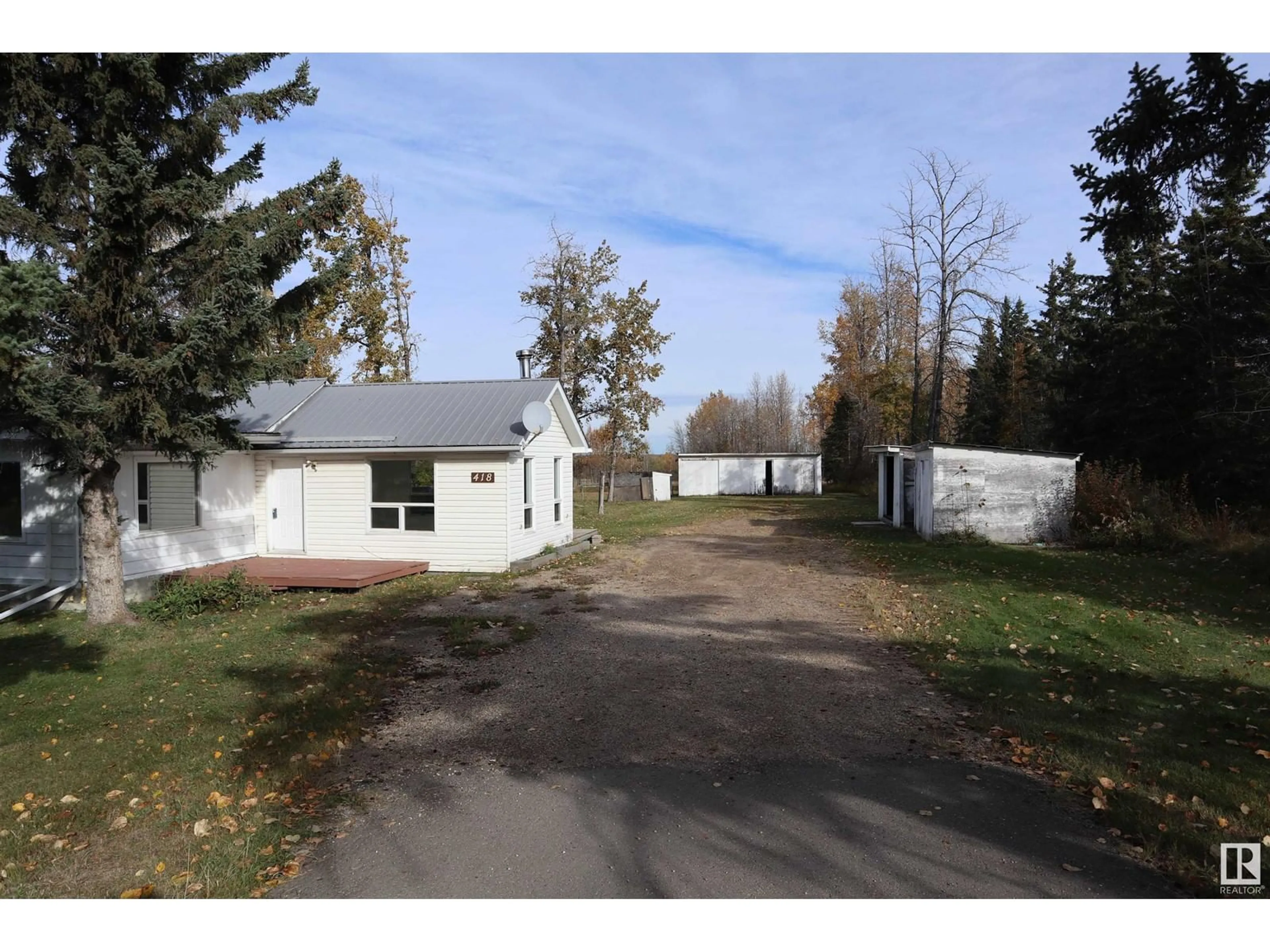 Frontside or backside of a home, cottage for 418 HWY 13 W, Alder Flats Alberta T0C0A0