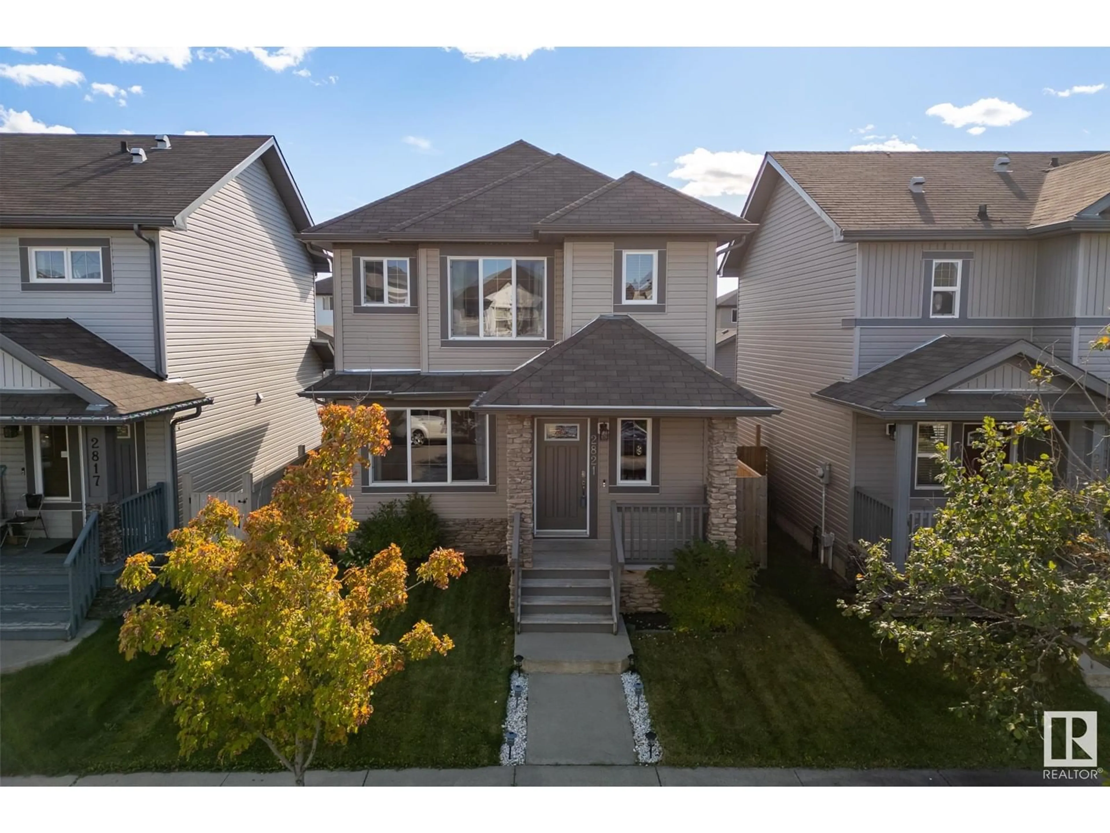 Frontside or backside of a home, the street view for 2821 21A AV NW, Edmonton Alberta T6T0K2