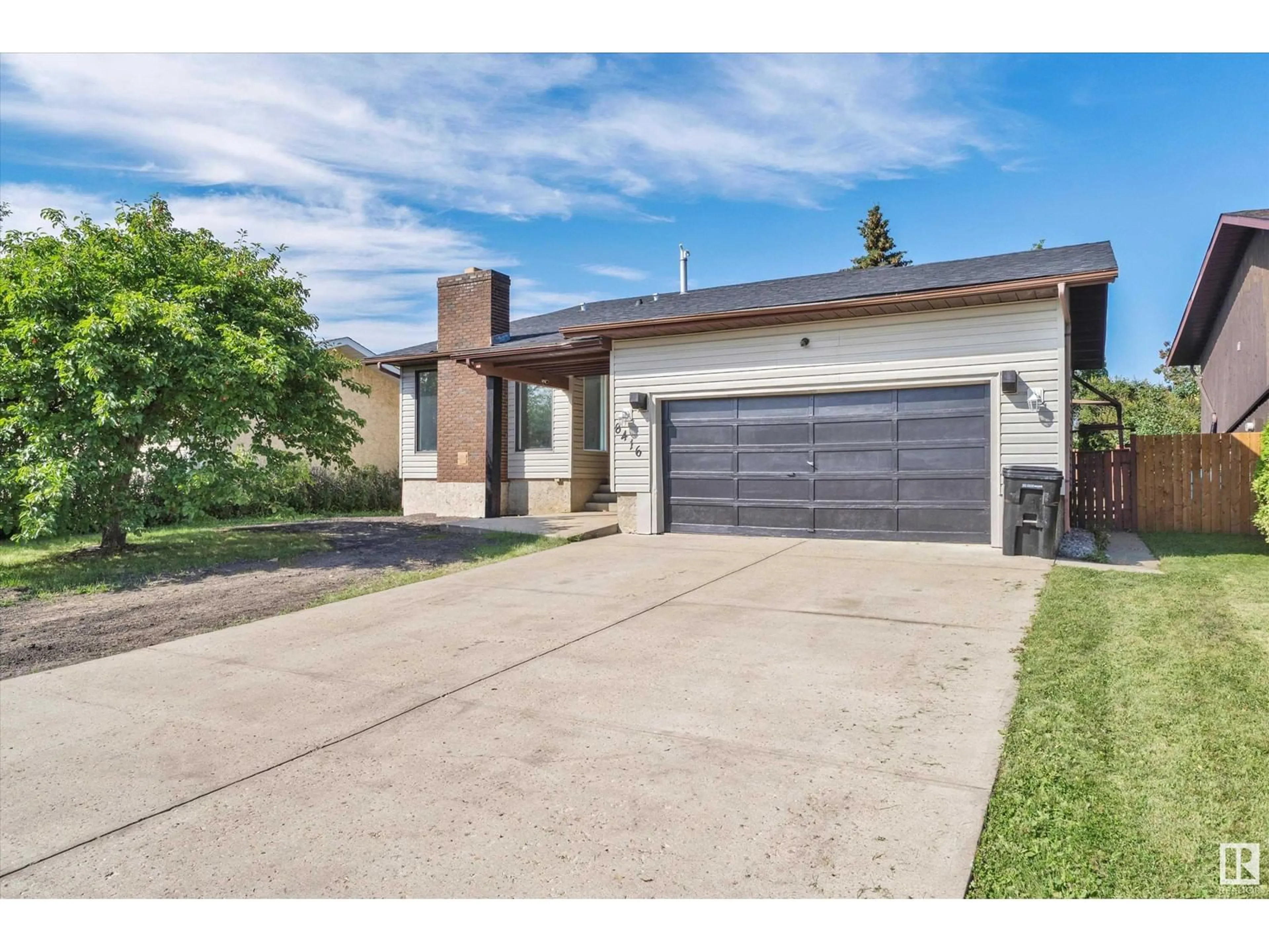 Frontside or backside of a home, the street view for 8416 26 AV NW, Edmonton Alberta T6K2X1