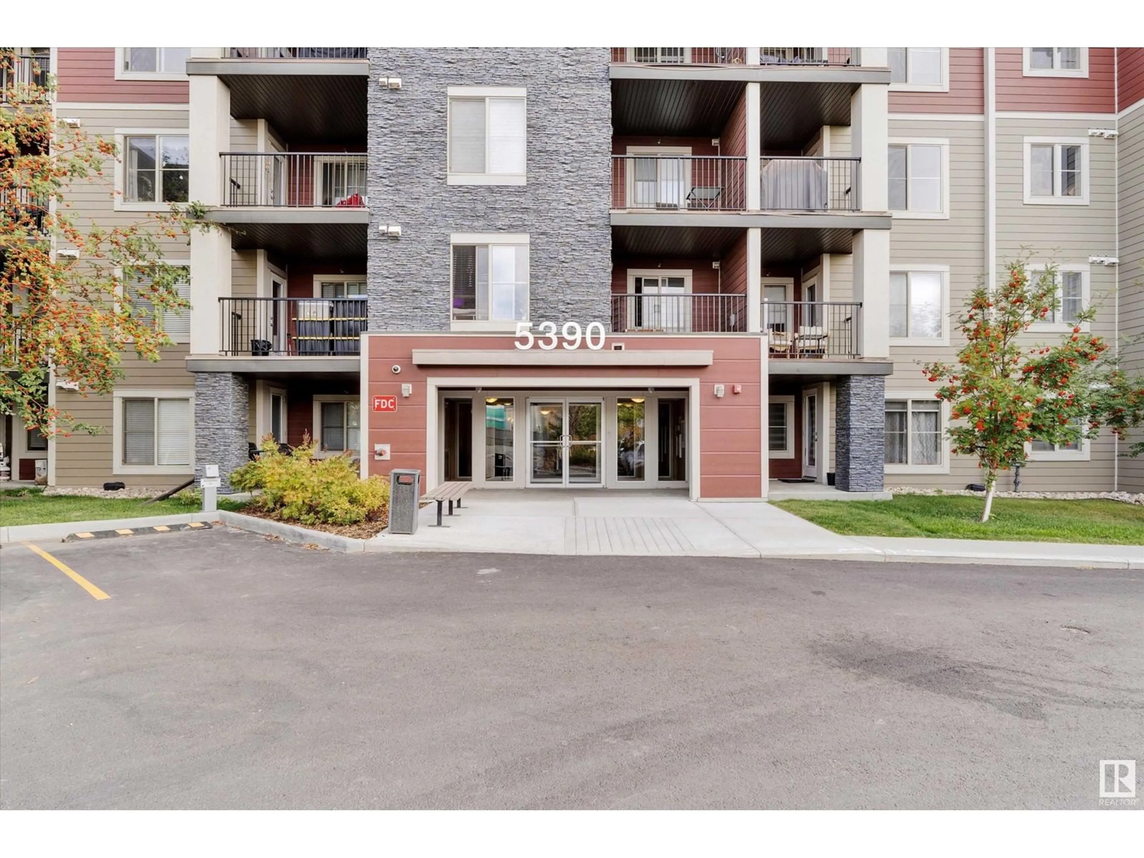 A pic from exterior of the house or condo for #416 5390 CHAPPELLE RD SW, Edmonton Alberta T6W3K7