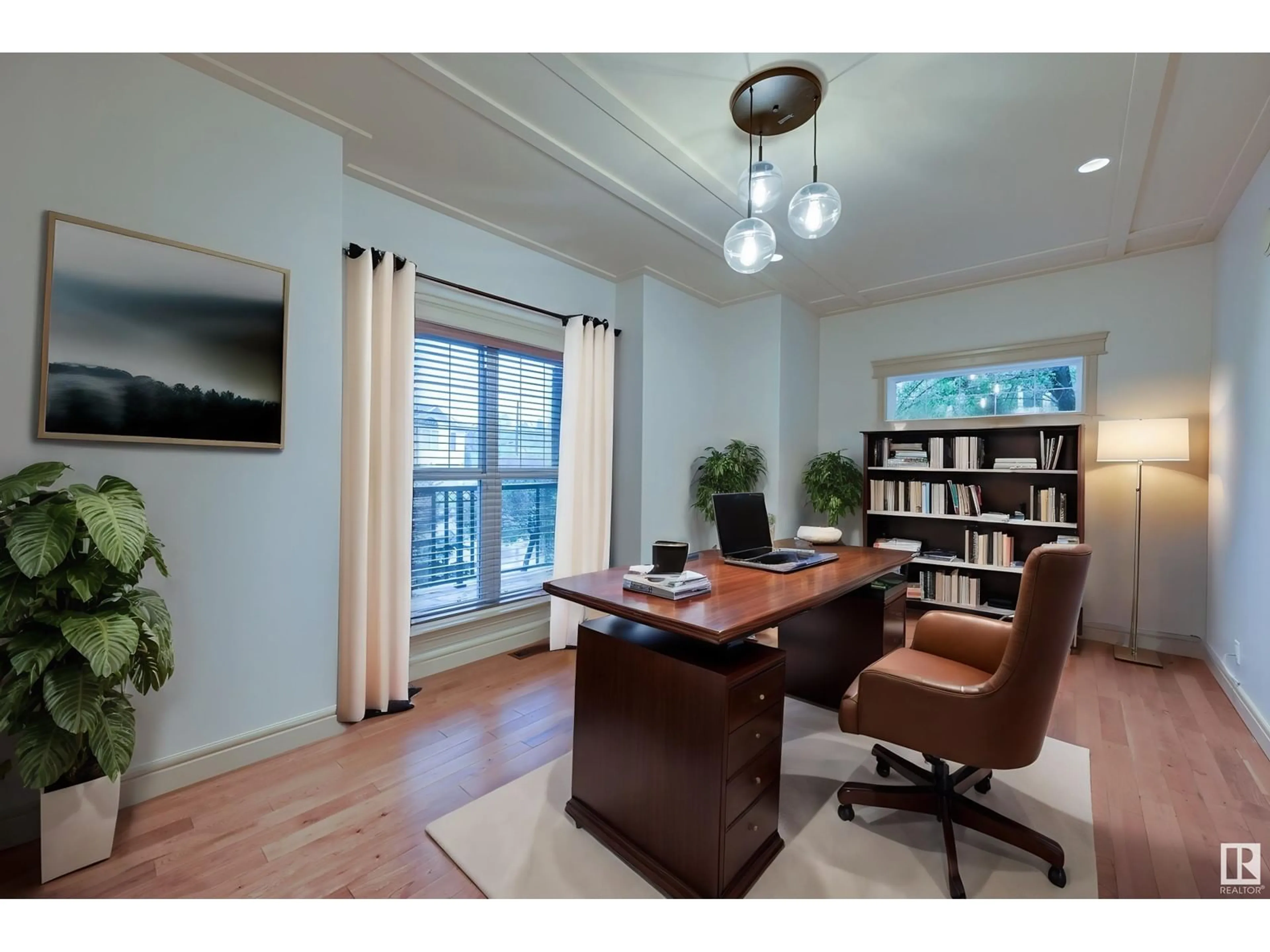 A pic of a room, wood floors for 9607 141 ST NW, Edmonton Alberta T5N2M5