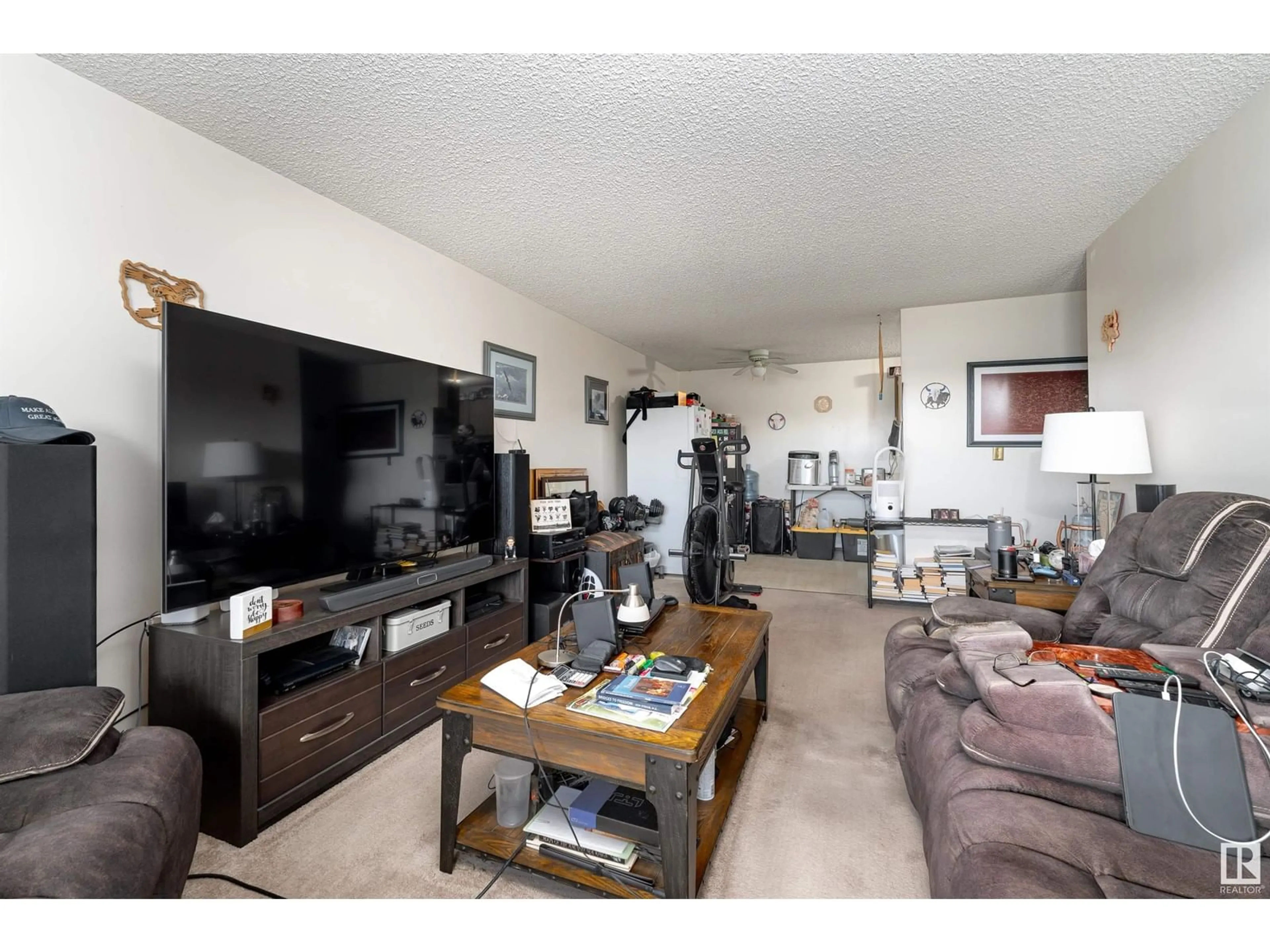 Living room, not visible floor for #304 57 BROWN ST, Stony Plain Alberta T7Z1P3