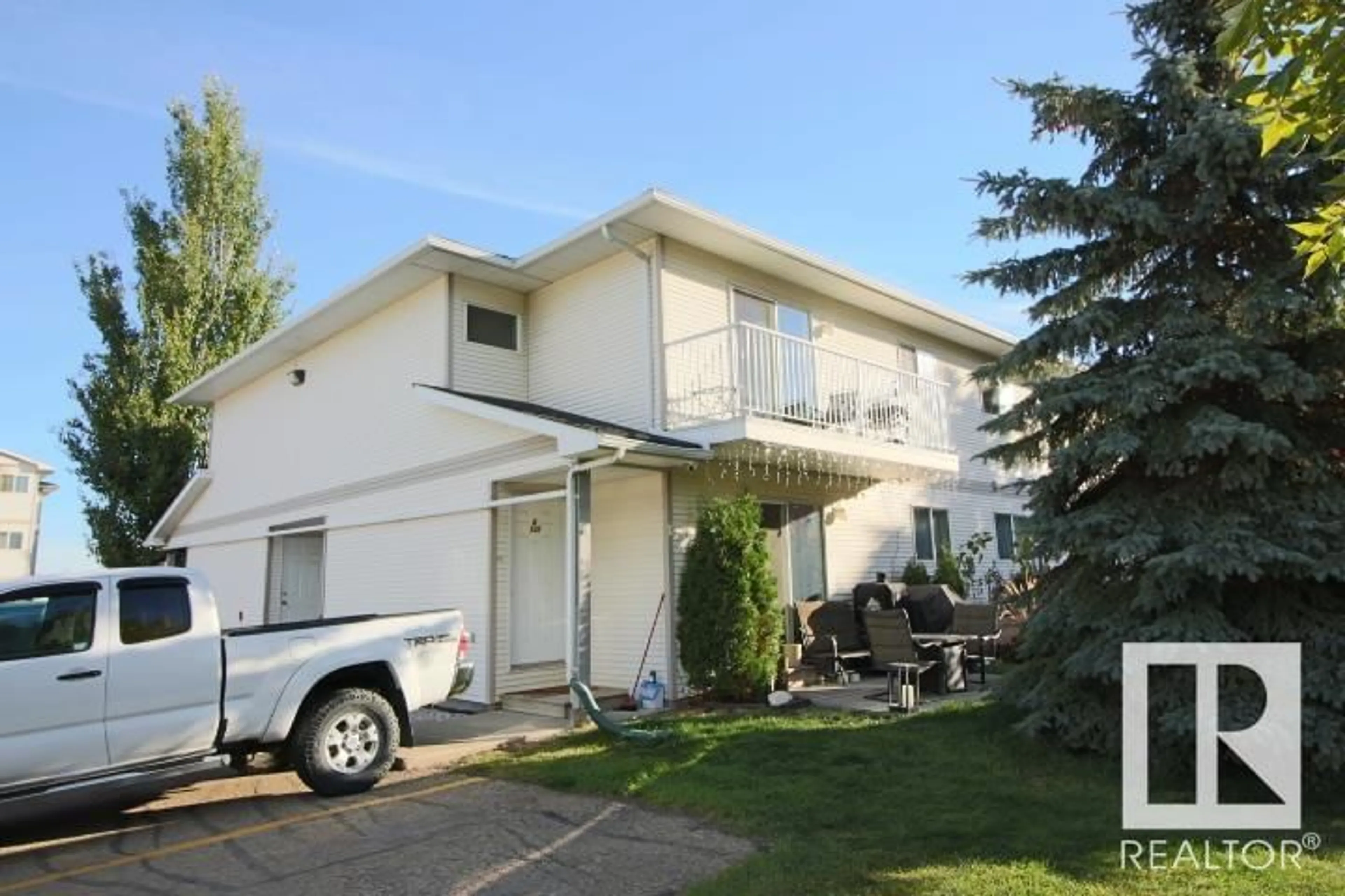 A pic from exterior of the house or condo, the street view for #108D 122 WESTPARK, Fort Saskatchewan Alberta T8L4M2